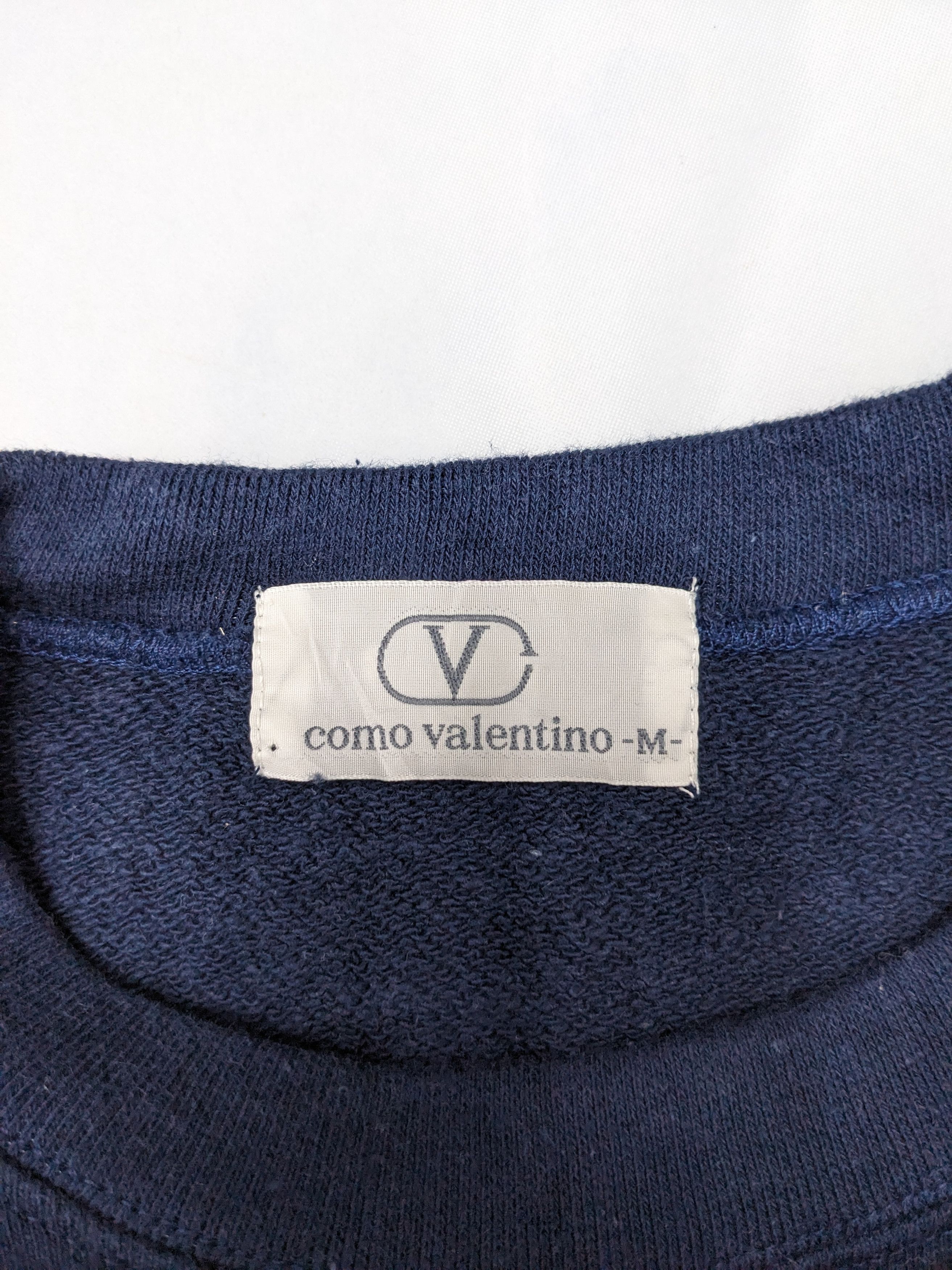Designer × Valentino COMO VALENTINO DESIGNER STREETWEAR SWEATSHIRT Size US M / EU 48-50 / 2 - 6 Thumbnail