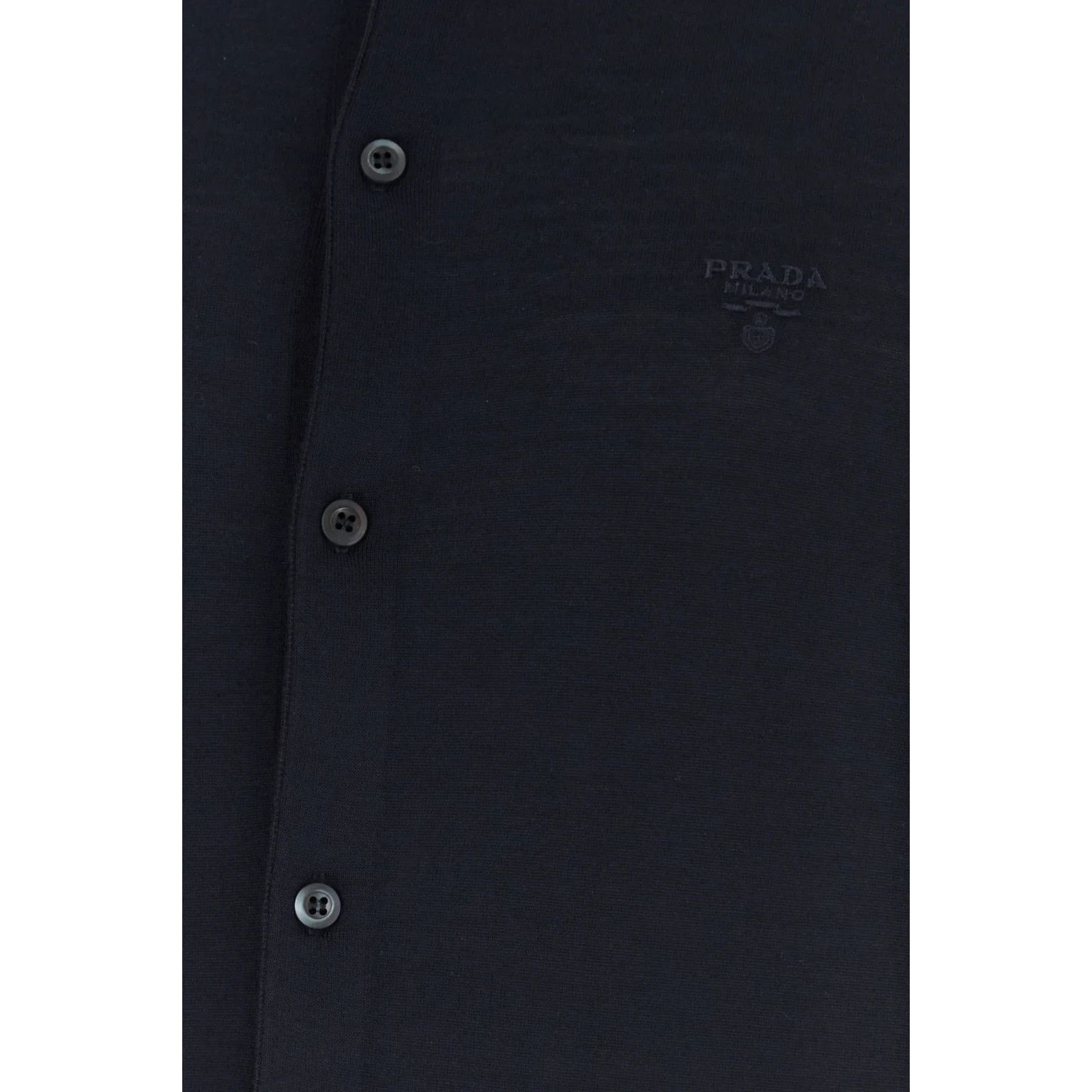 Prada PRADA Midnight Blue Wool Shirt New & Authentic (Men's size:4 Size US S / EU 44-46 / 1 - 3 Thumbnail