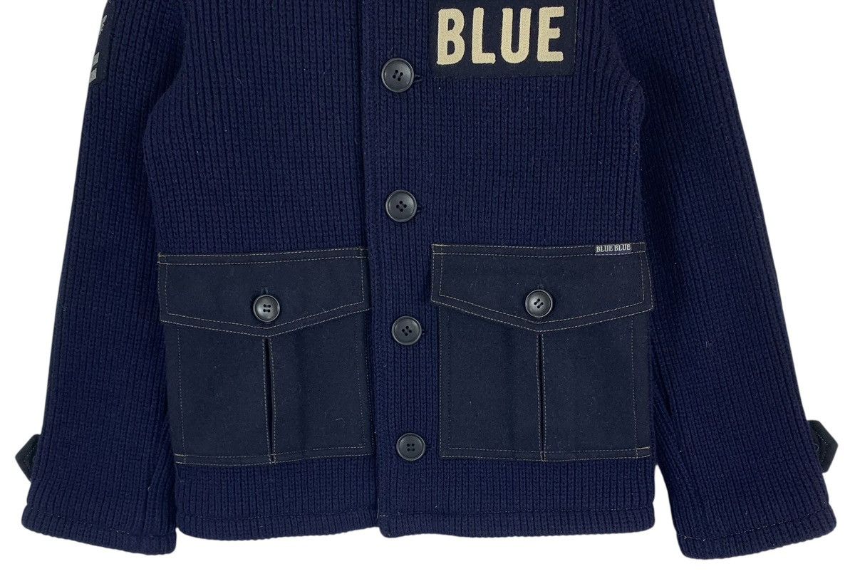 Blue Blue Japan 🔥🔥BLUE BLUE JAPAN MILITARY CABLE KNITTED JACKET Size US M / EU 48-50 / 2 - 9 Thumbnail