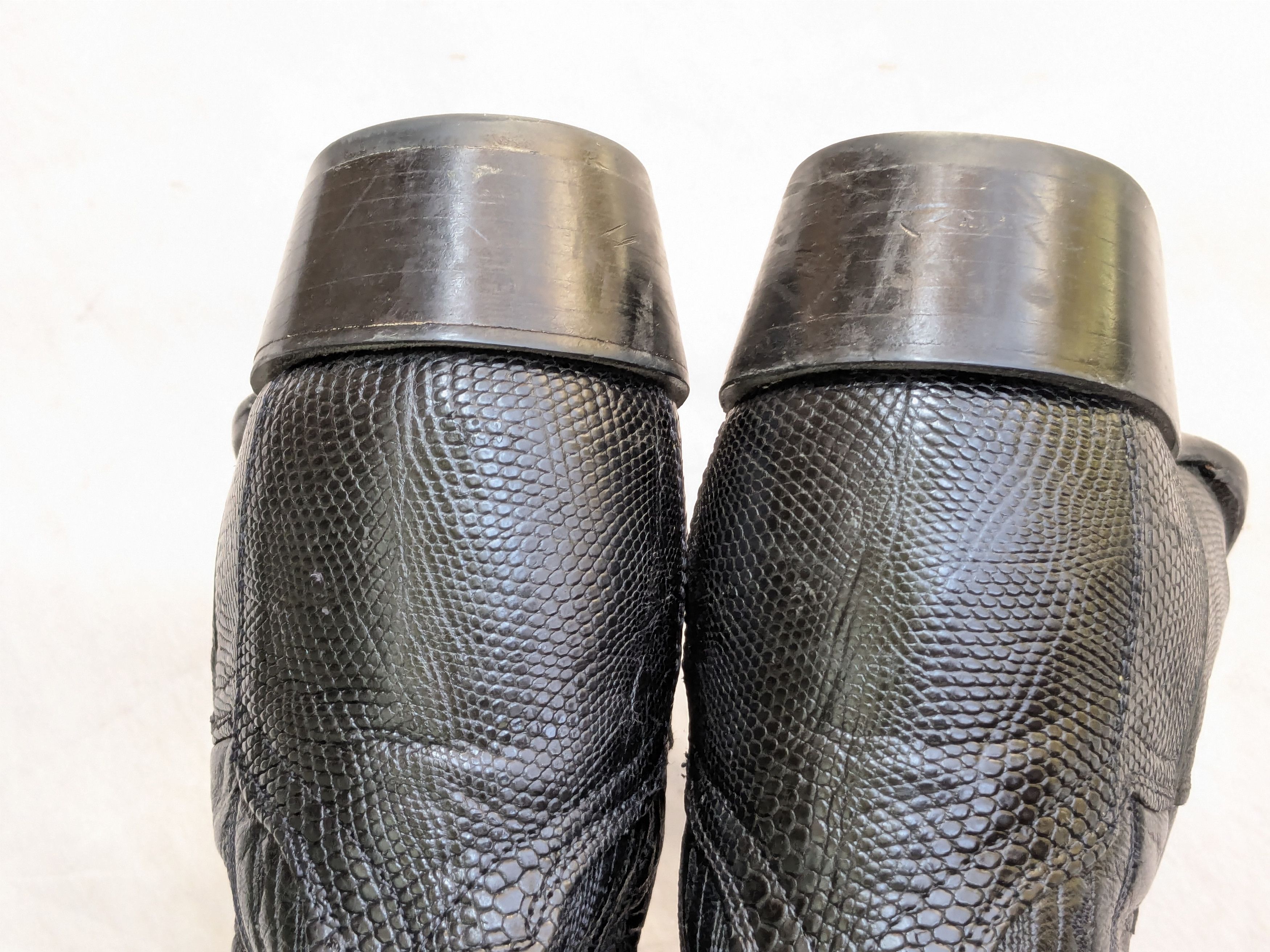 Dan Post Dan Post Cowboy Boots Lizard Black 10.5 D USA Western Size US 10.5 / EU 43-44 - 16 Thumbnail