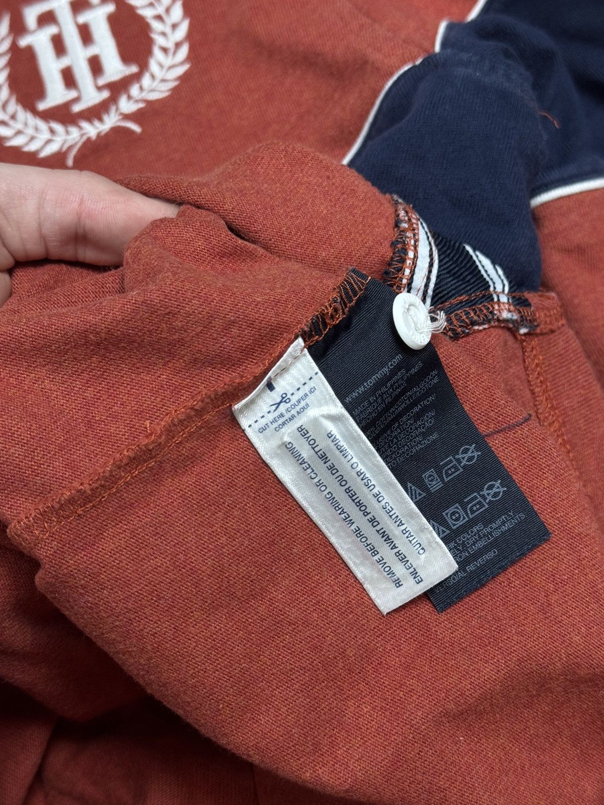 Other Vintage 90s Tommy Hilfiger polo long sleeve shirt Size US M / EU 48-50 / 2 - 5 Thumbnail