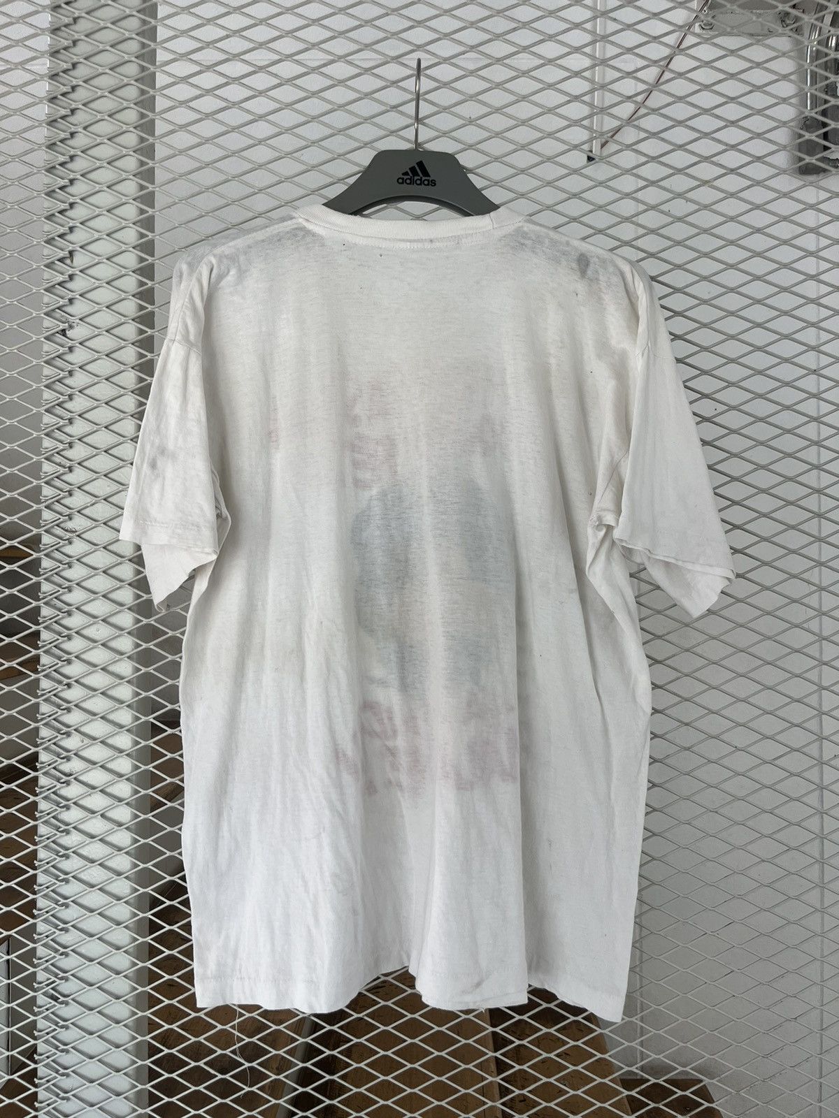 Vintage Vintage Fume Pas La Moquette… Ca Rend Malade !! 90’s T-shirt Size US XL / EU 56 / 4 - 8 Thumbnail