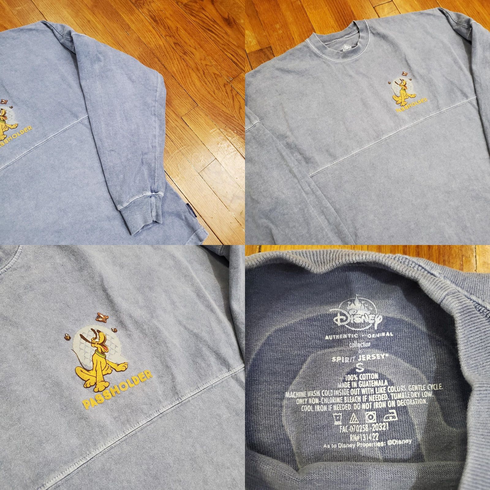 Disney VINTAGE: no — Disney Spirit Jersey Shirt Womens Small Blue Epcot Flower Garden 2021 Mickey Size S / US 4 / IT 40 - 8 Thumbnail