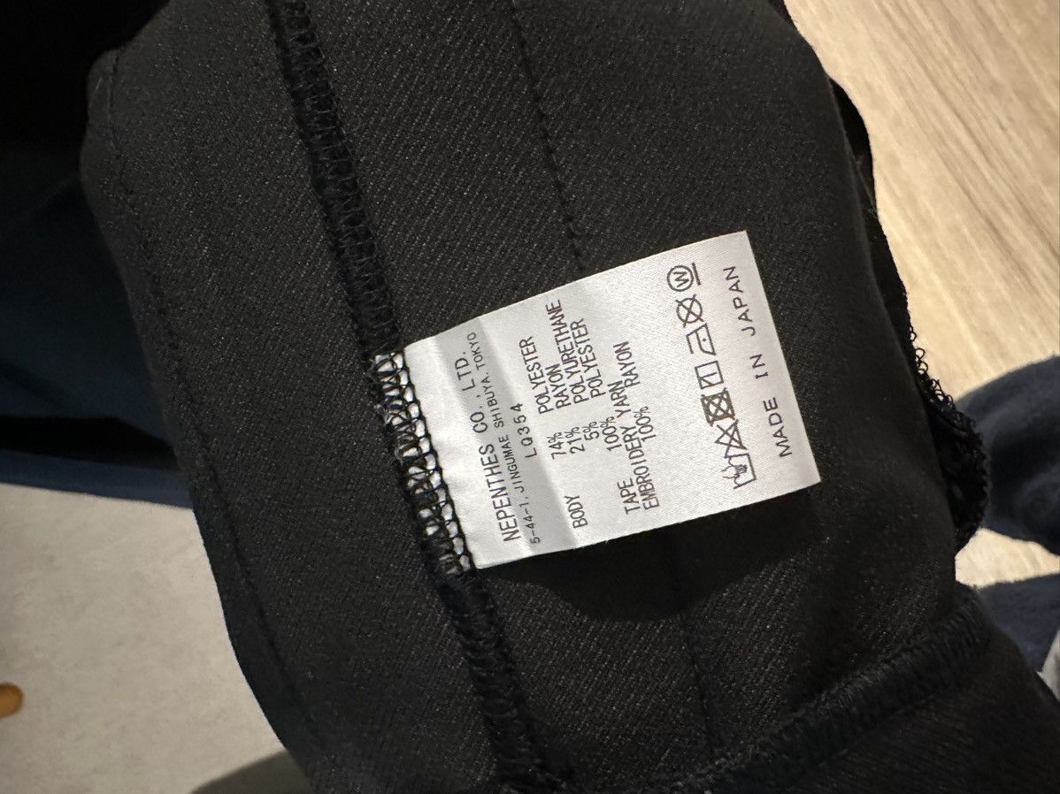 Kith × Needles Kith for Needles Double Knit Track Jacket Black Medium Size US M / EU 48-50 / 2 - 4 Thumbnail