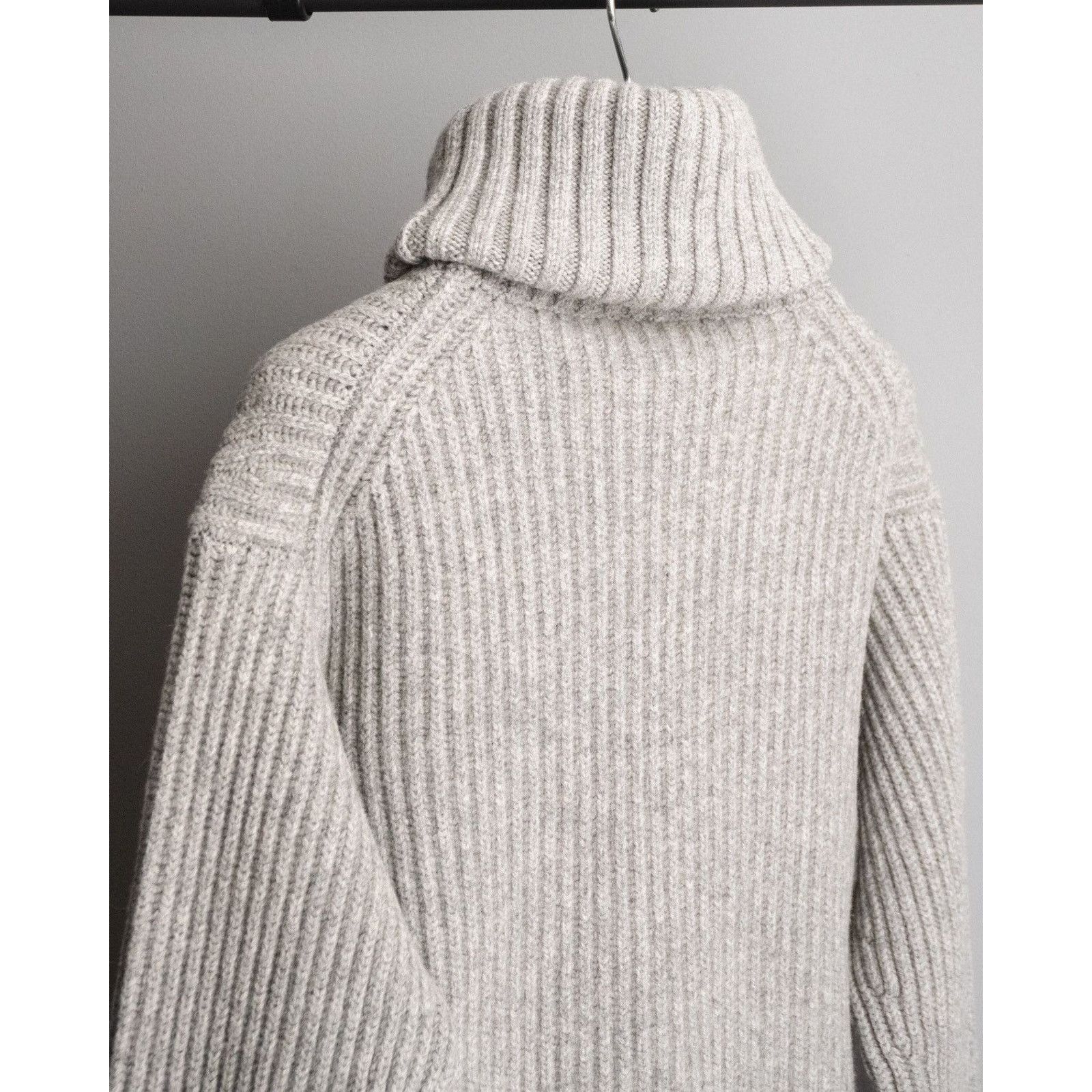 Acne Studios Acne studios grey oversized knit wool turtleneck sweater Size XS / US 0-2 / IT 36-38 - 8 Thumbnail