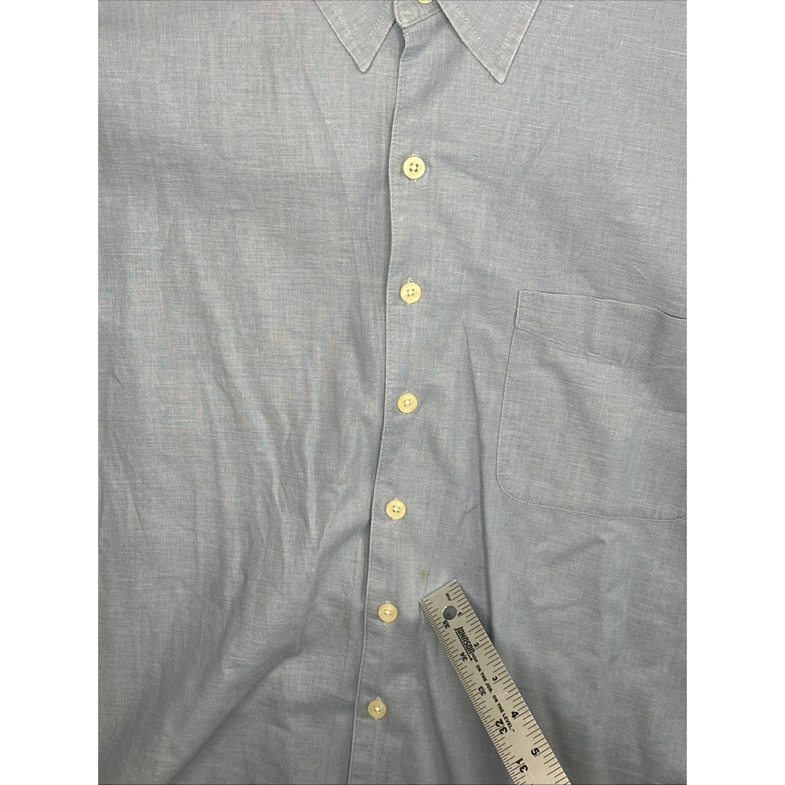 Old Navy Old Navy Shirt Mens Size XL Blue short Sleeve Button Up VTG Size US XL / EU 56 / 4 - 2 Thumbnail