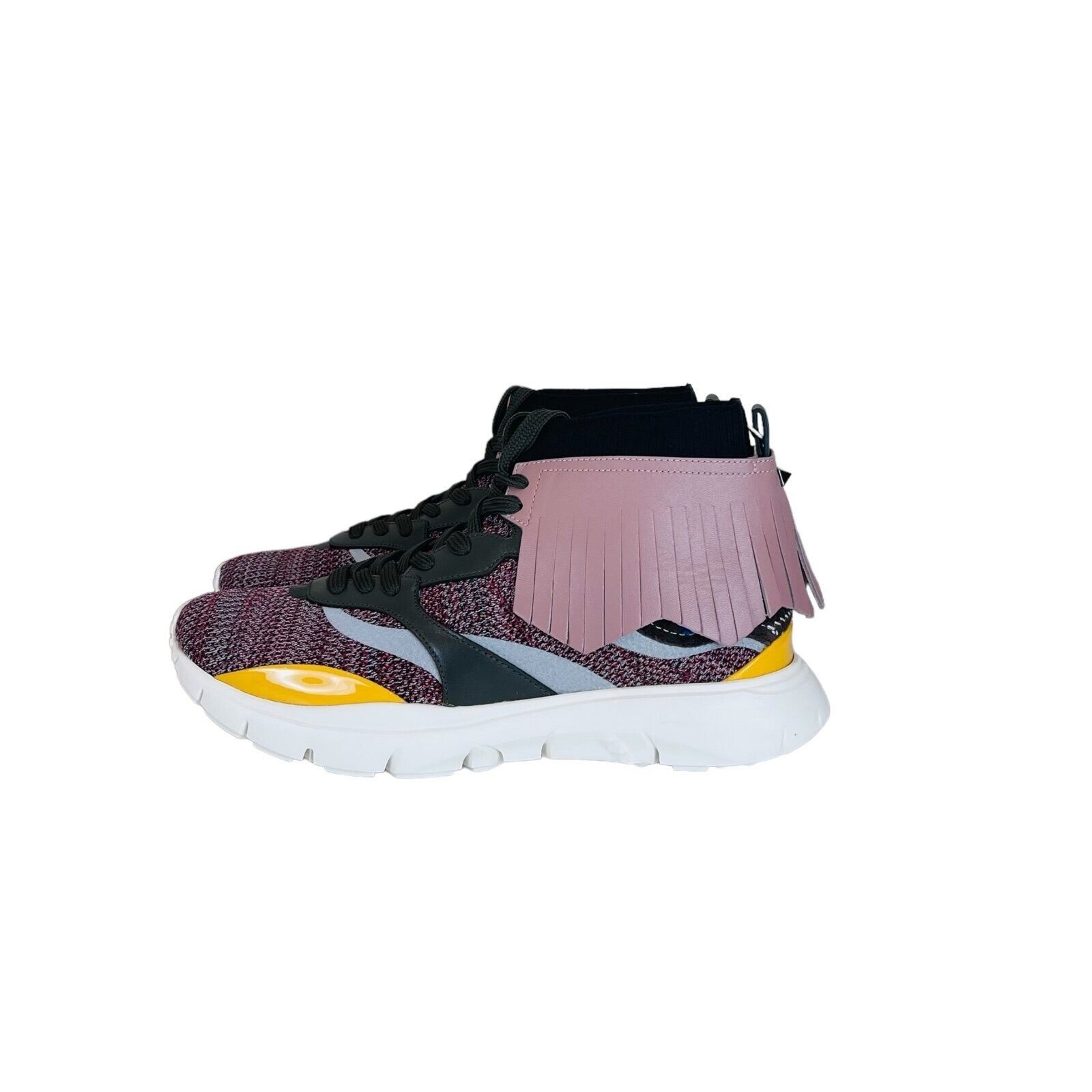 Valentino Valentino Rockstud Fringed Men Shoes Size US 8 / EU 41 - 2 Thumbnail