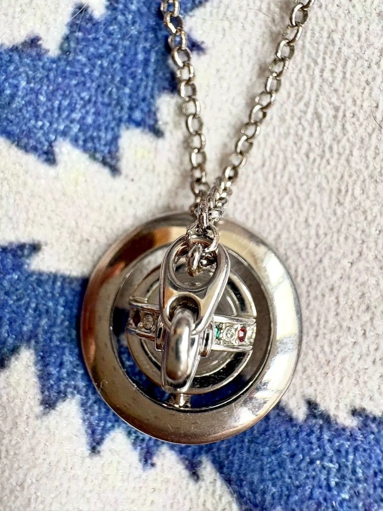 Vivienne Westwood Vivienne Westwood Medium-Sized Silver Orb Size ONE SIZE - 4 Thumbnail