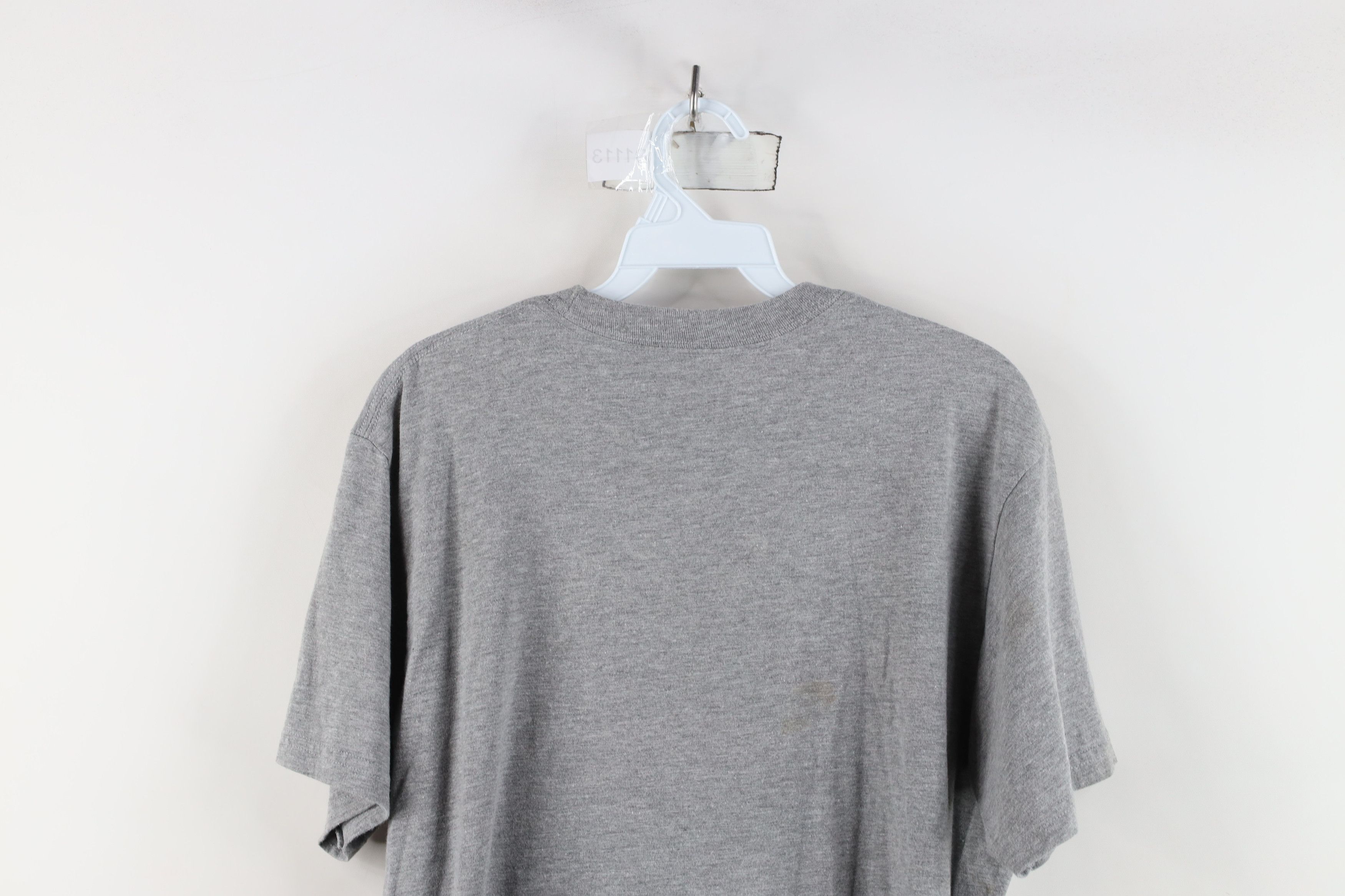 Nike × Vintage Nike Duke University Golf Short Sleeve T-Shirt Heather Gray Size XL / US 12-14 / IT 48-50 - 14 Thumbnail
