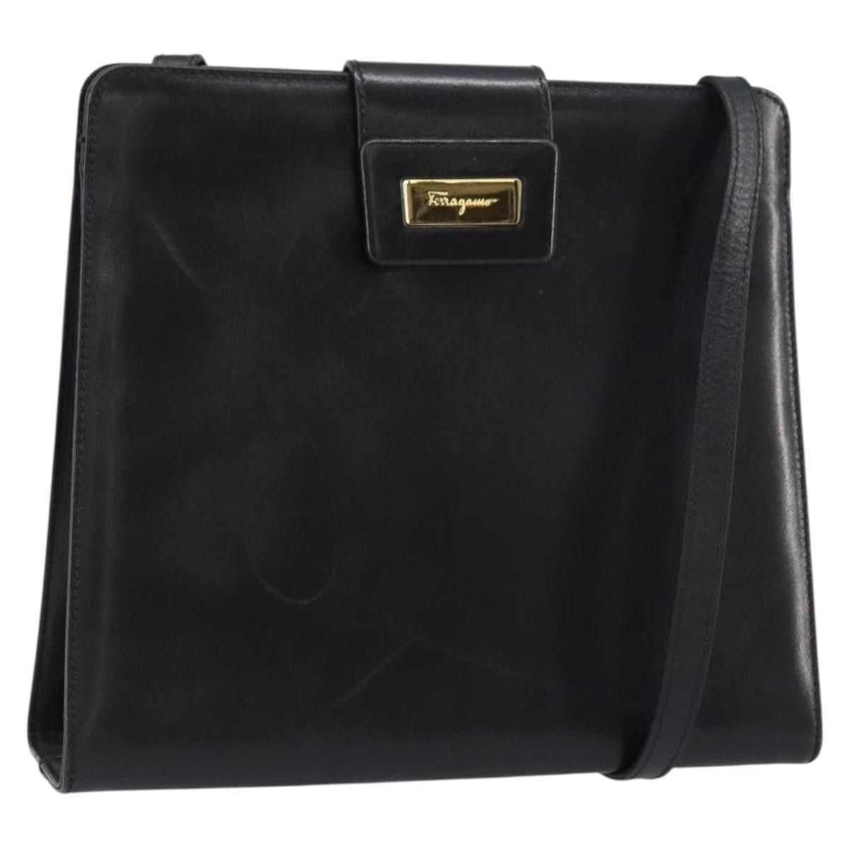 Salvatore Ferragamo Salvatore Ferragamo Vintage Shoulder Bag Leather Size ONE SIZE - 1 Thumbnail