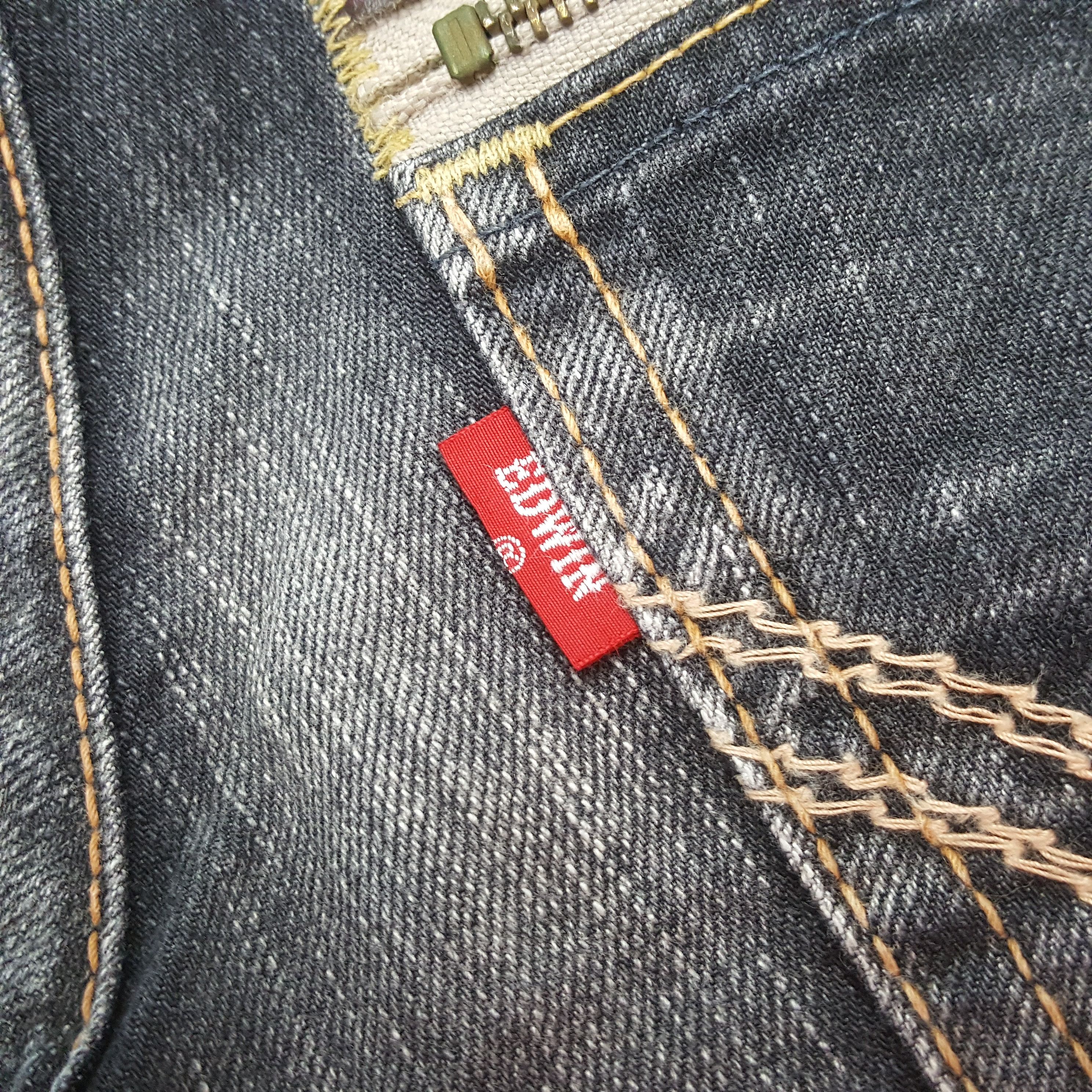 Edwin Vintage Edwin 503 American Distressed Style Jeans RR30 Size US 28 / EU 44 - 16 Thumbnail