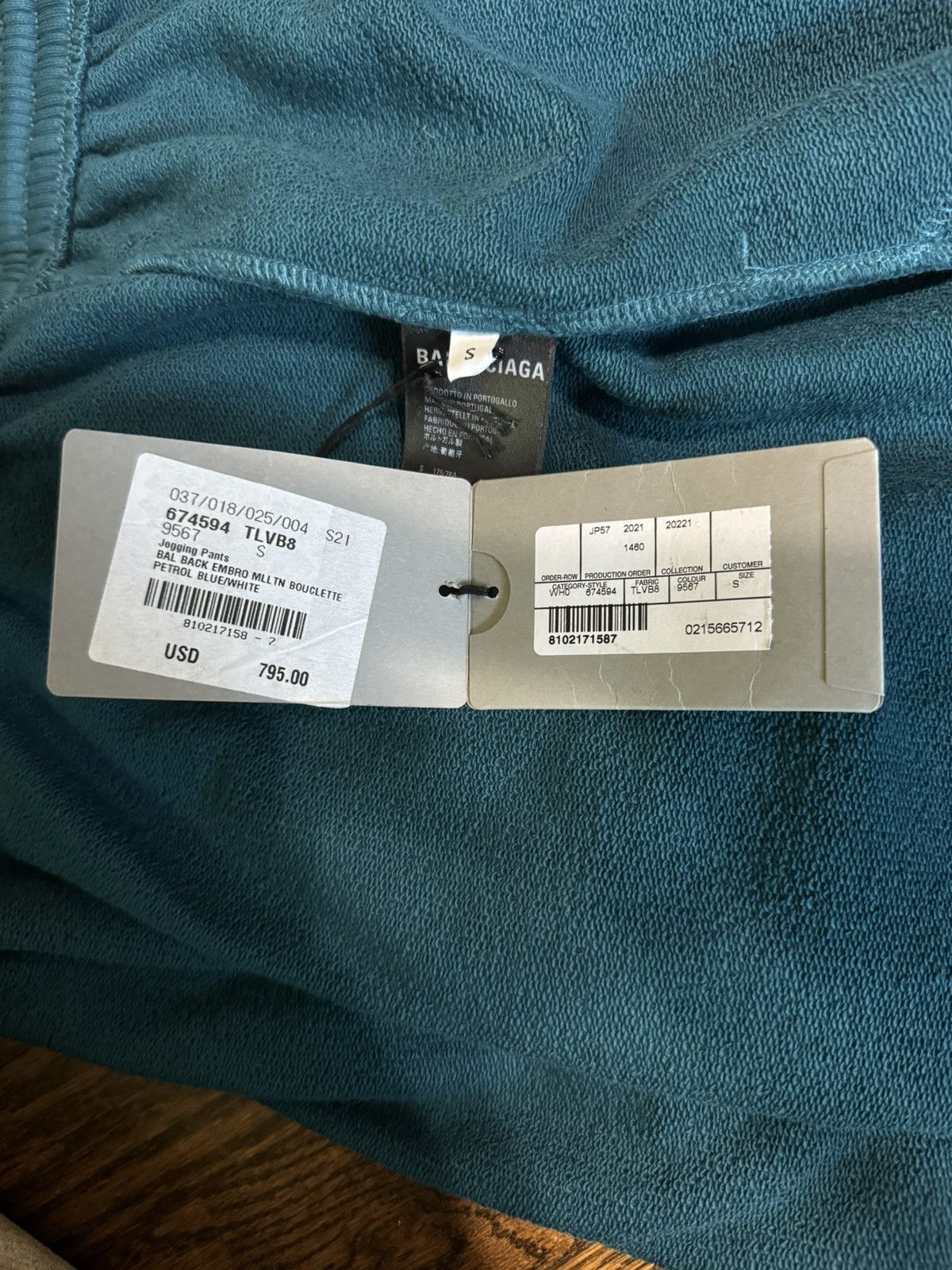 Balenciaga Balenciaga Embroidered Logo Sweatpants Size US 30 / EU 46 - 6 Thumbnail