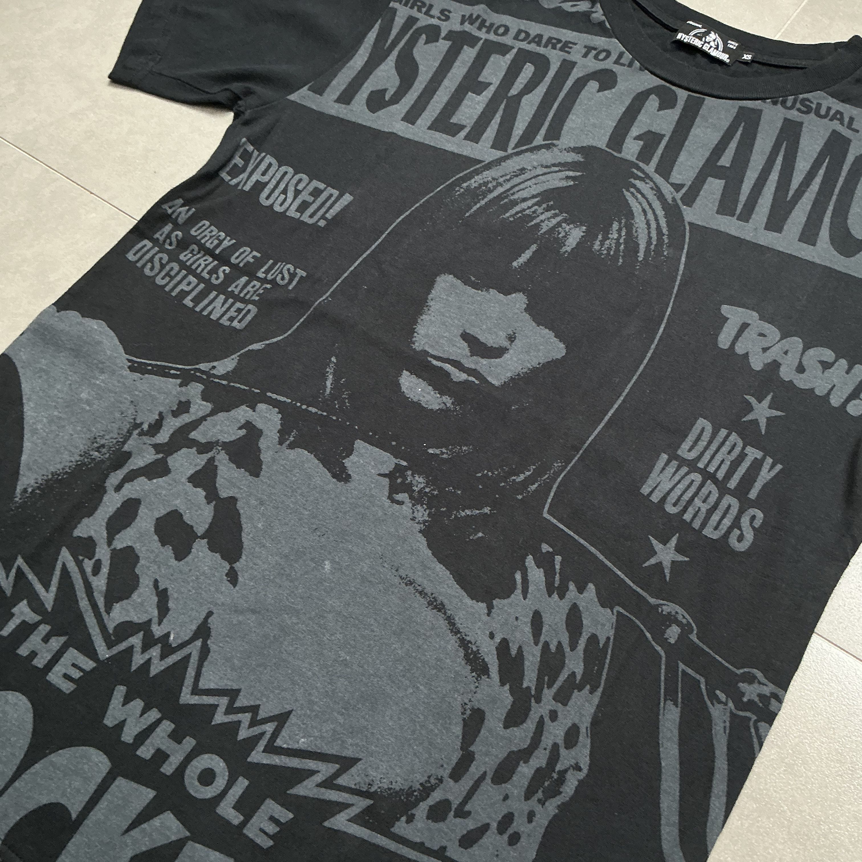 Hysteric Glamour Hysteric Glamour 'Shocking' Tee Size US XS / EU 42 / 0 - 2 Thumbnail