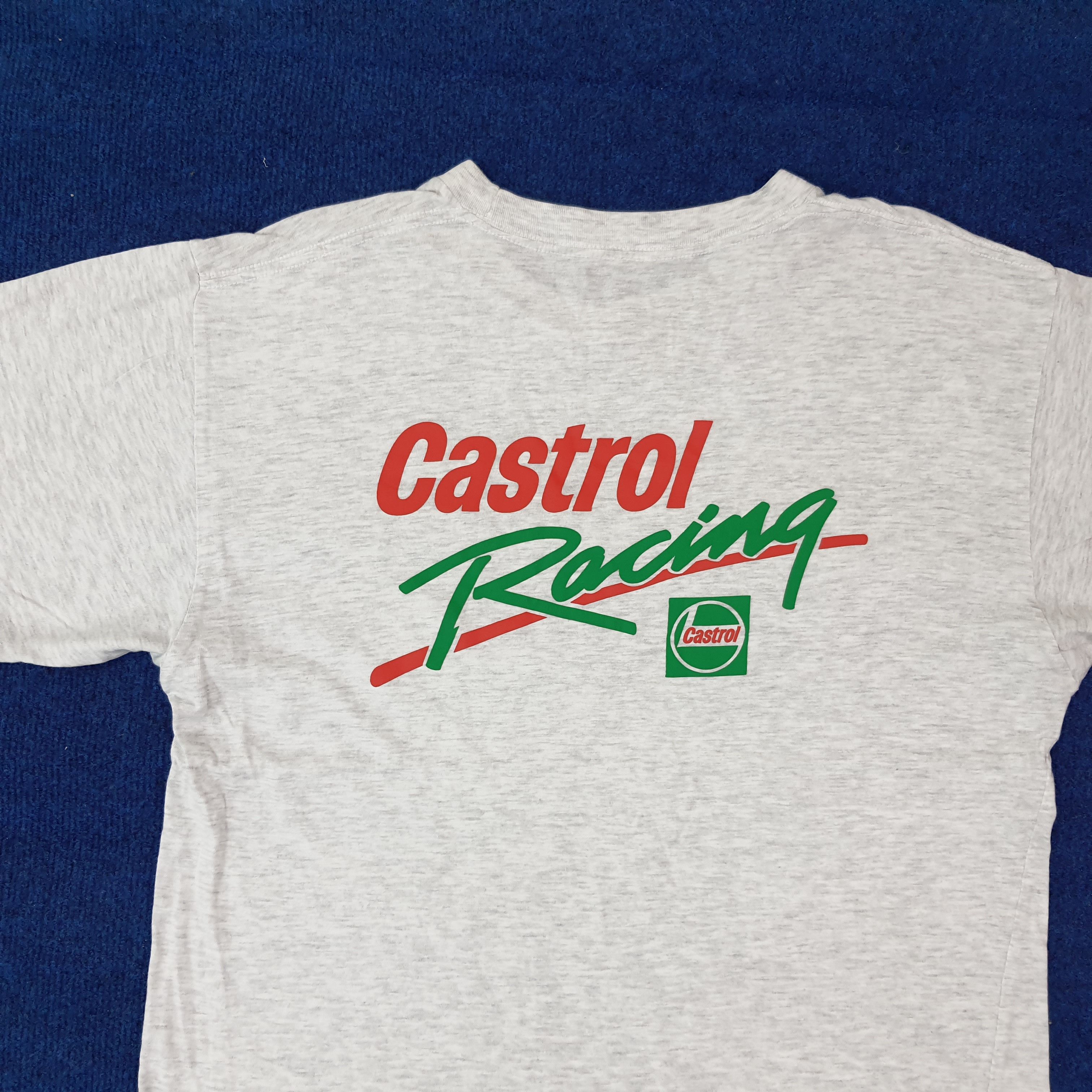 Vintage Vintage Castrol Racing Motorsports Tshirt C223N70 Size US L / EU 52-54 / 3 - 2 Thumbnail