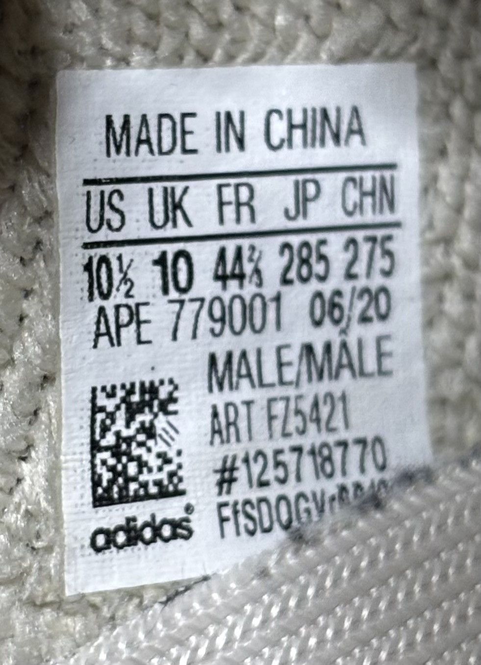 Adidas Adidas Yeezy Boost 350 V2 Low Israfil 2020 Size 10.5 Size US 10.5 / EU 43-44 - 7 Thumbnail