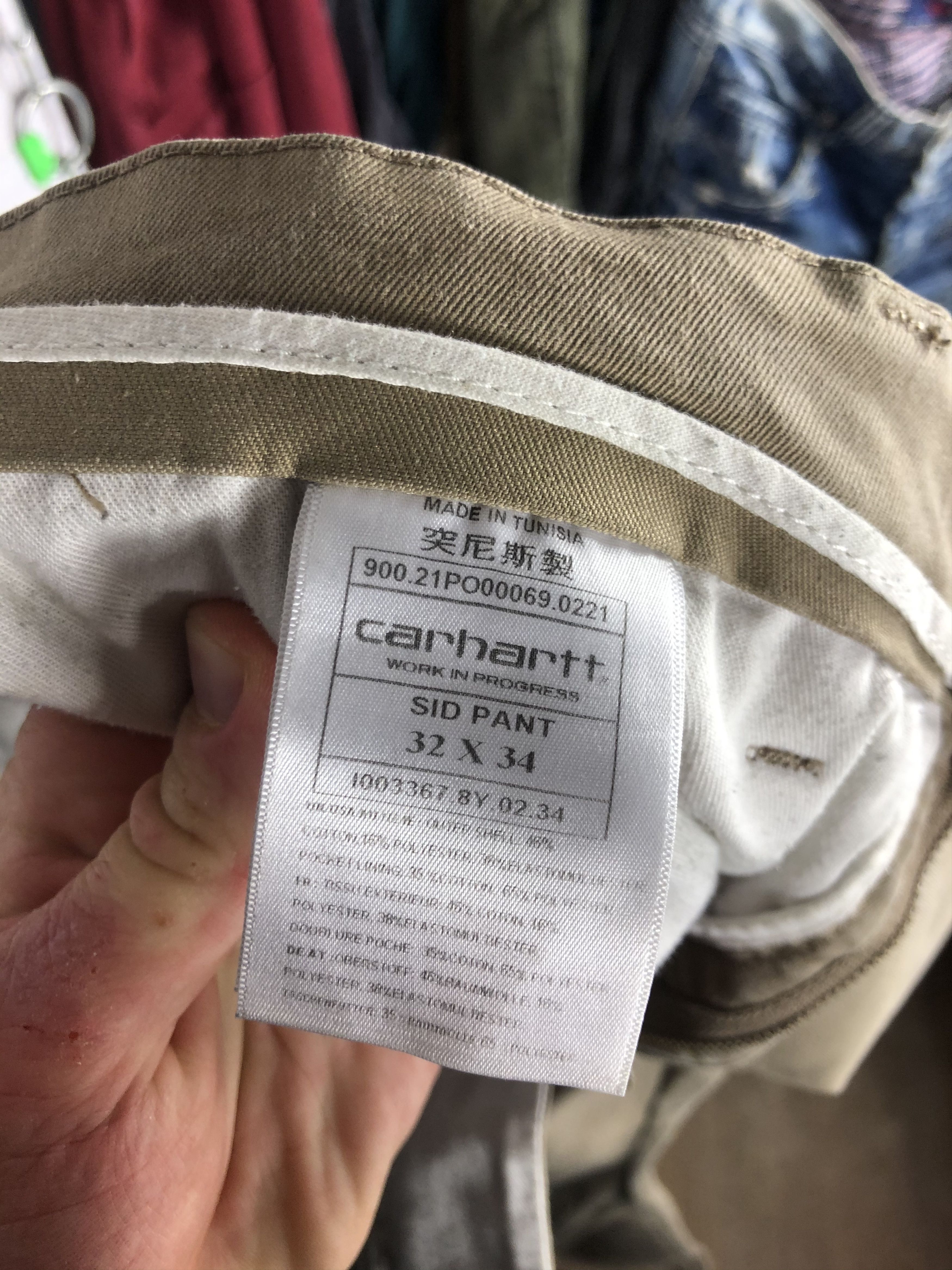 Carhartt Vintage Carhartt Wip Sid Beige Chinos Pants Size US 32 / EU 48 - 5 Thumbnail