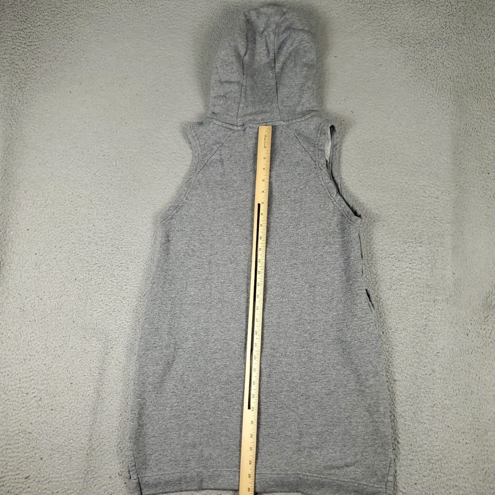 Nike Nike Hoodie Mens M Gray Full Zip Sleeveless Crew Neck Cable Knit Size US M / EU 48-50 / 2 - 6 Thumbnail