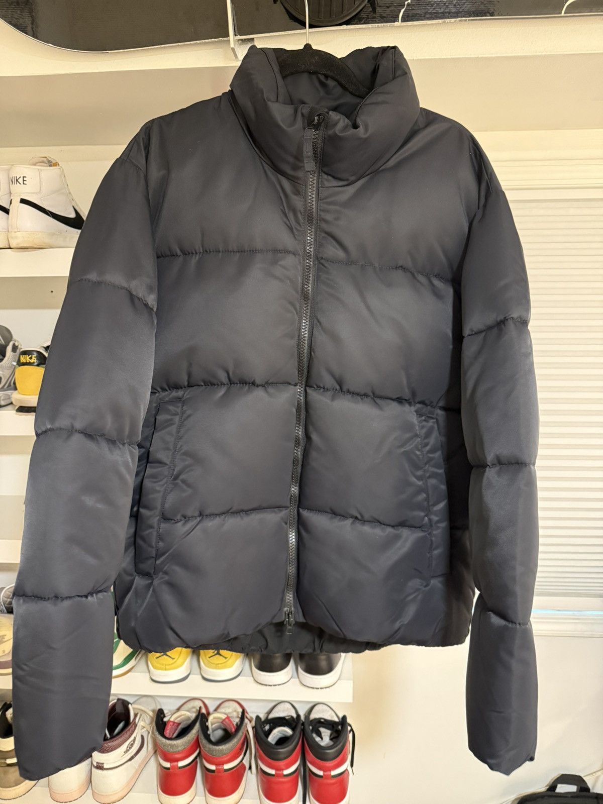 Abercrombie & Fitch Abercrombie & Fitch Puffer Jacket - Black - Large Size US L / EU 52-54 / 3 - 1 Thumbnail