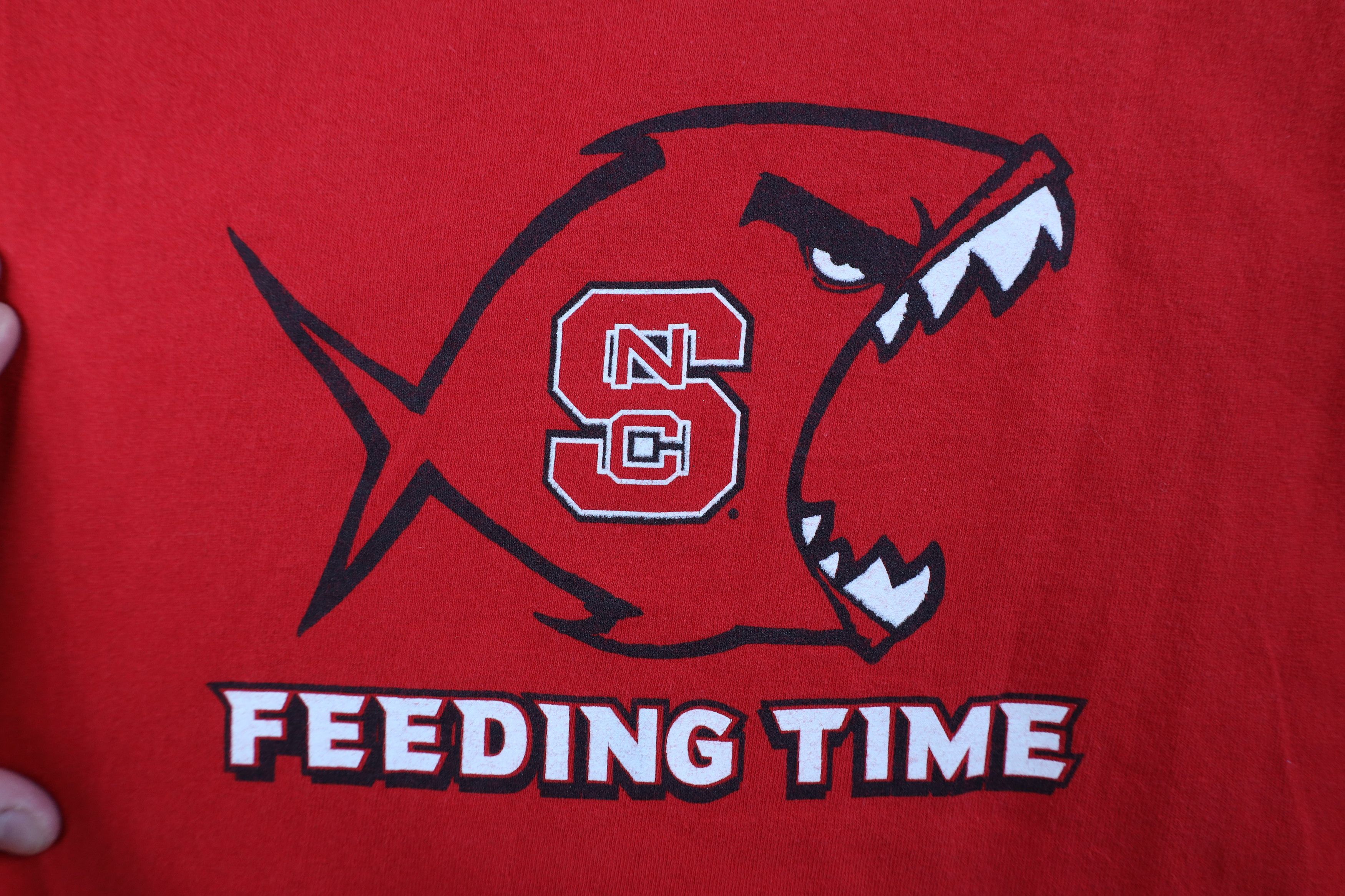 Vintage Vintage 90s Carolina State University Short Sleeve T-Shirt Size US XXL / EU 58 / 5 - 4 Thumbnail