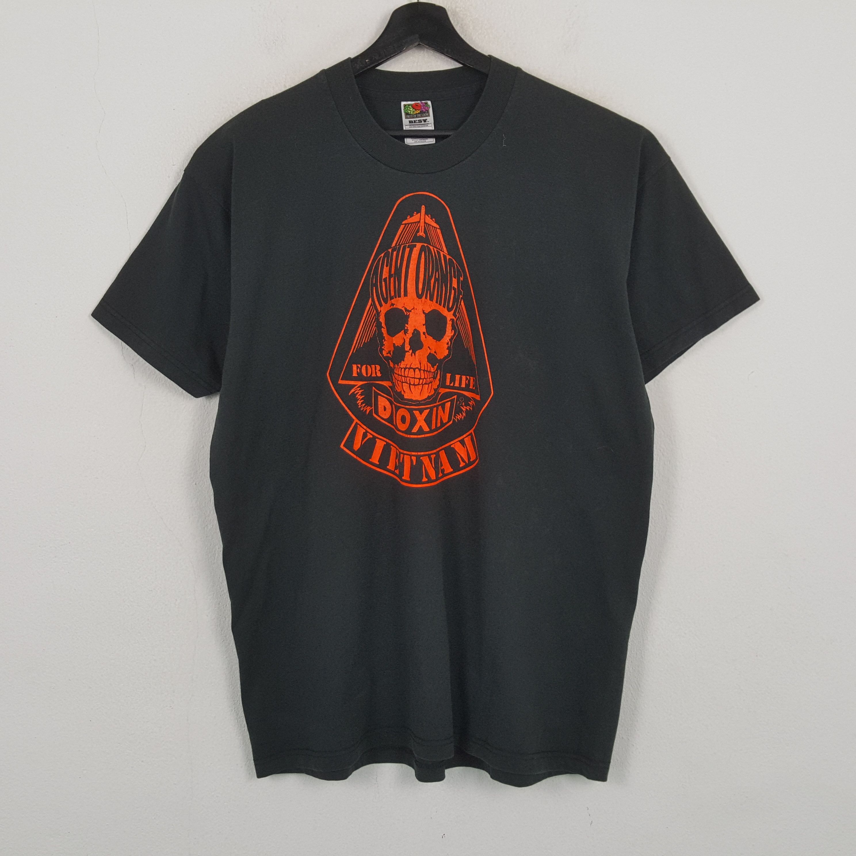 Fruit Of The Loom Agent Orange Dioxin Tshirt RR14 Size US L / EU 52-54 / 3 - 1 Thumbnail