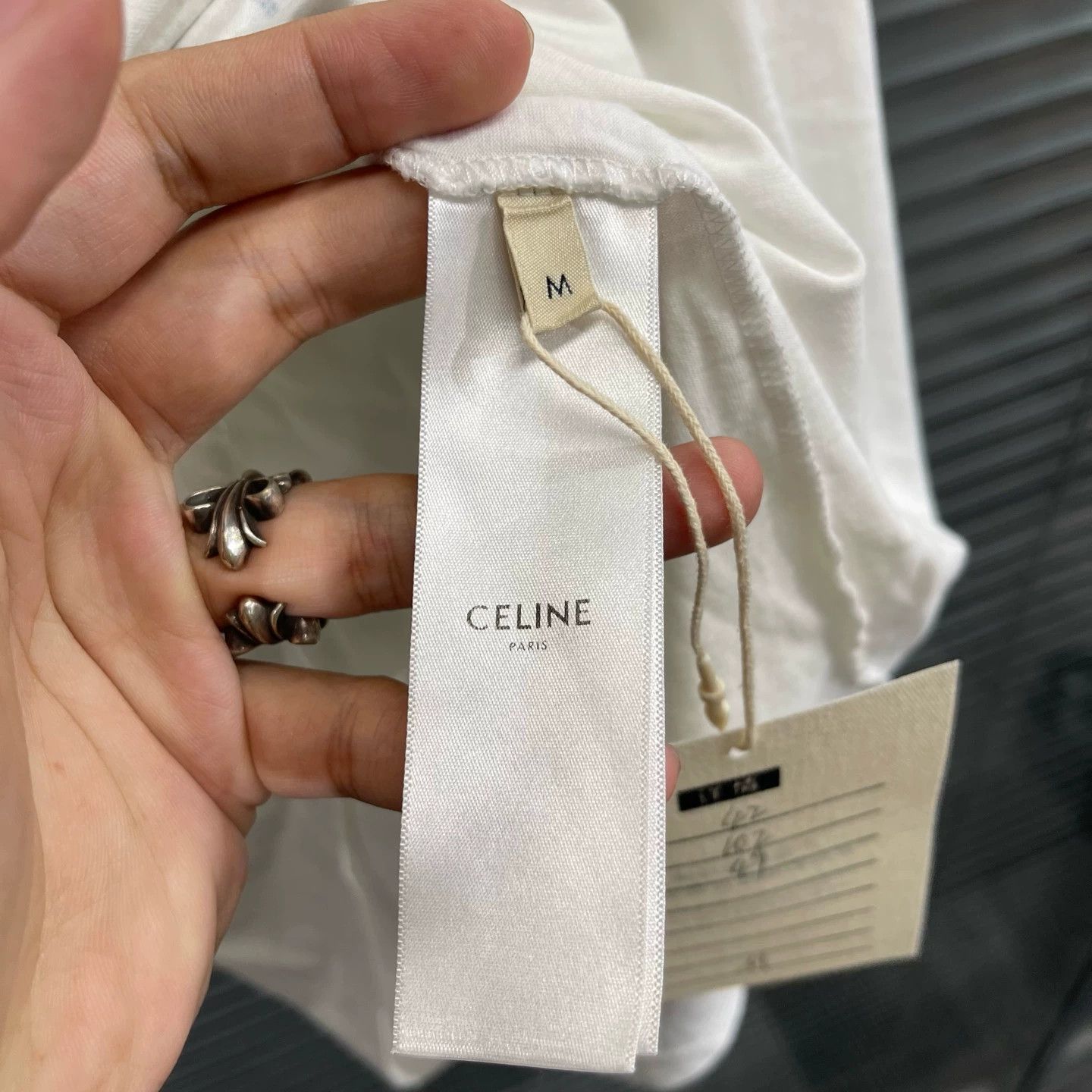 Celine Celine Classic Big C Logo Short Sleeve Tee M 99 New Size M / US 6-8 / IT 42-44 - 5 Thumbnail