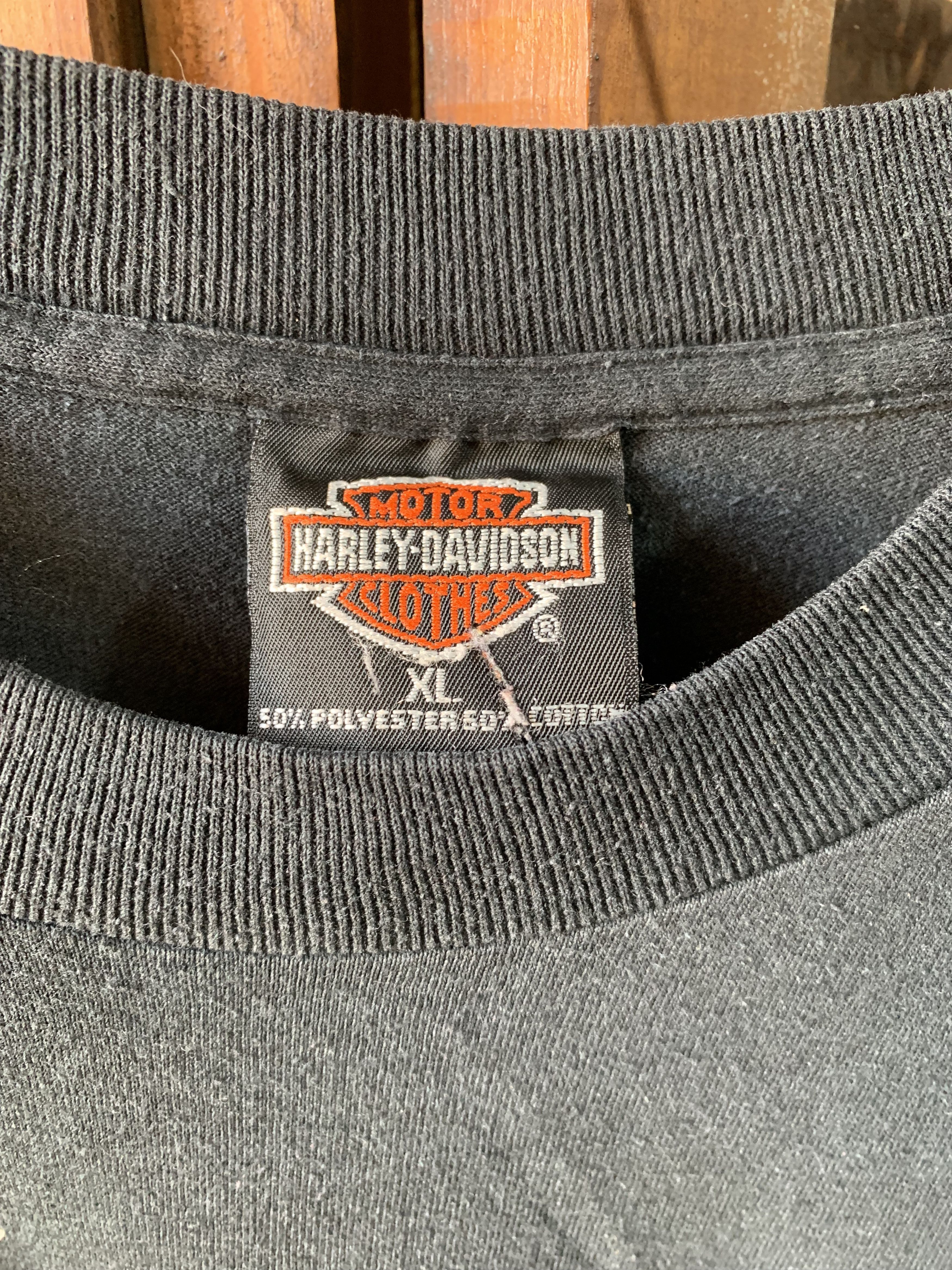 Harley Davidson Vintage Harley Davidson Eagle vs Dragon SingleStitch size XL Size US XL / EU 56 / 4 - 4 Thumbnail