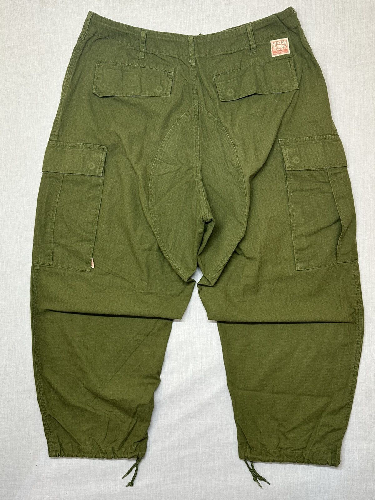 Japanese Brand Hinson Garments 50s Baggy Cargo Tactical Japan Pants. Size US 30 / EU 46 - 1 Thumbnail