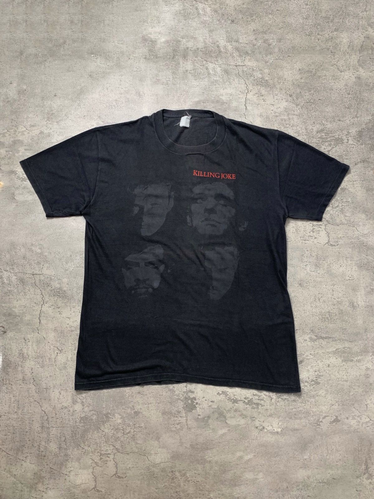 Vintage 80s Killing joke punk band tshirt