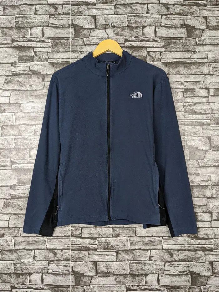 The North Face Vintage 90s The North Face Fleece Sweater Light Jacket Zip Size US L / EU 52-54 / 3 - 1 Thumbnail