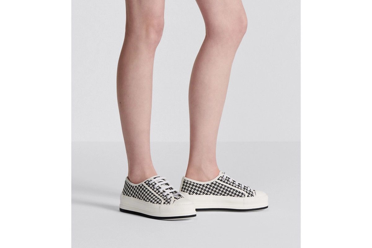 Dior o1bcso1str0225 Walk'n'Dior Platform Sneaker in Black/White Size US 6 / IT 36 - 6 Thumbnail