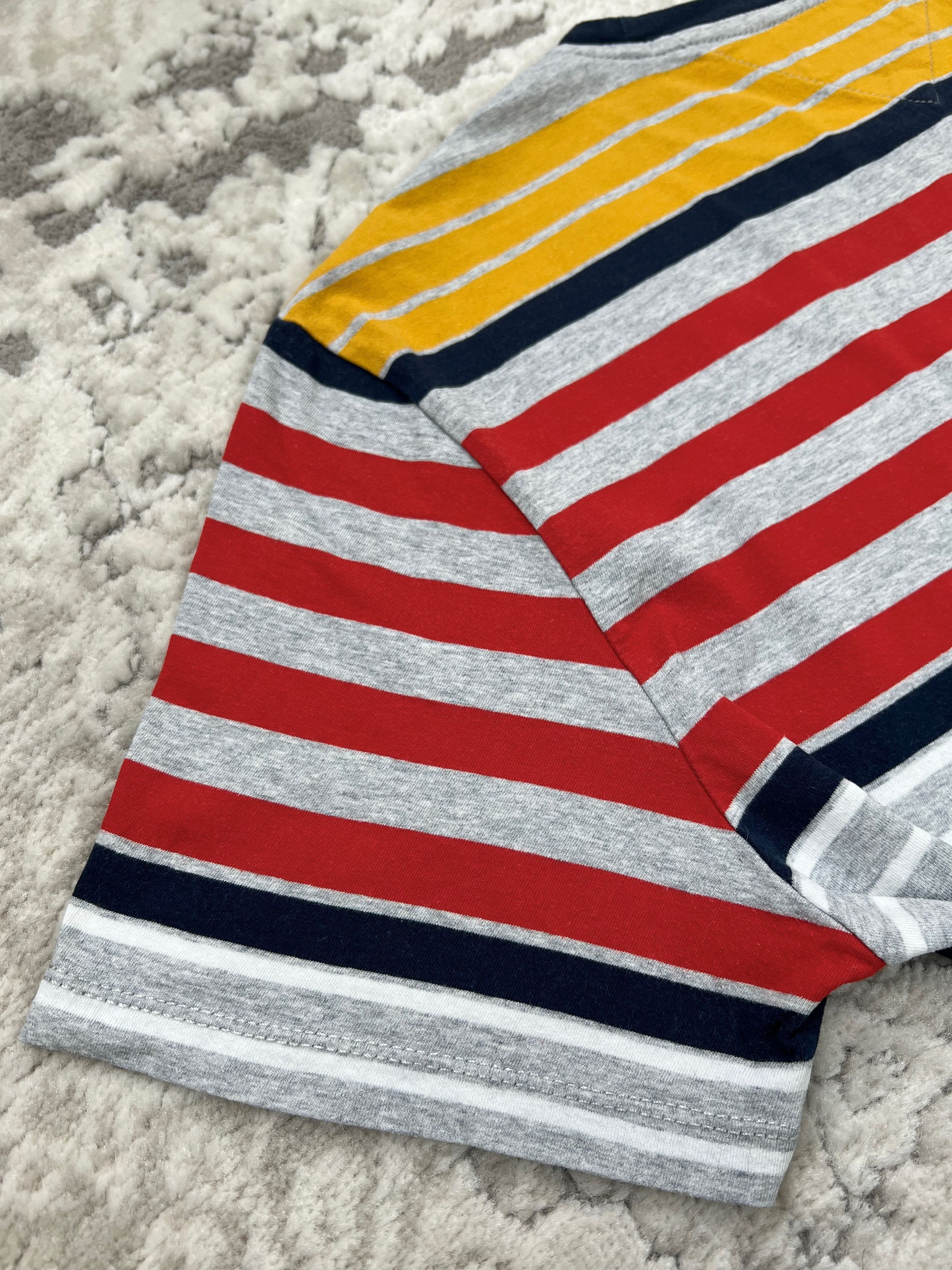 Tommy Jeans Tommy Jeans Multicolor Striped T-shirt XL Size US XL / EU 56 / 4 - 8 Thumbnail