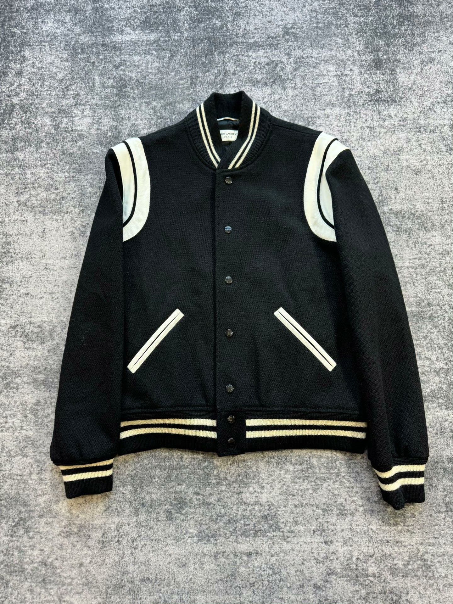Saint Laurent Paris Saint Laurent Paris Varsity Jacket Size US M / EU 48-50 / 2 - 1 Thumbnail