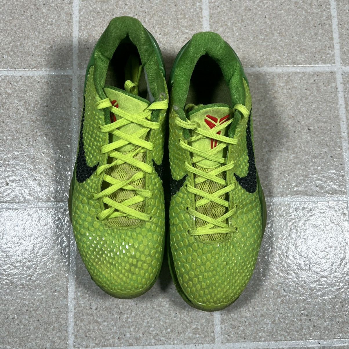 Nike Size 7 - Nike Zoom Kobe 6 Protro Low Grinch Size US 7 / EU 40 - 2 Thumbnail