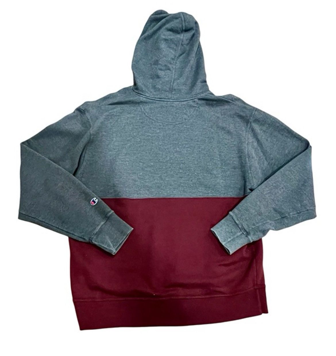 Champion Champion Red & Gray Split Classic Hoodie Size US L / EU 52-54 / 3 - 4 Thumbnail