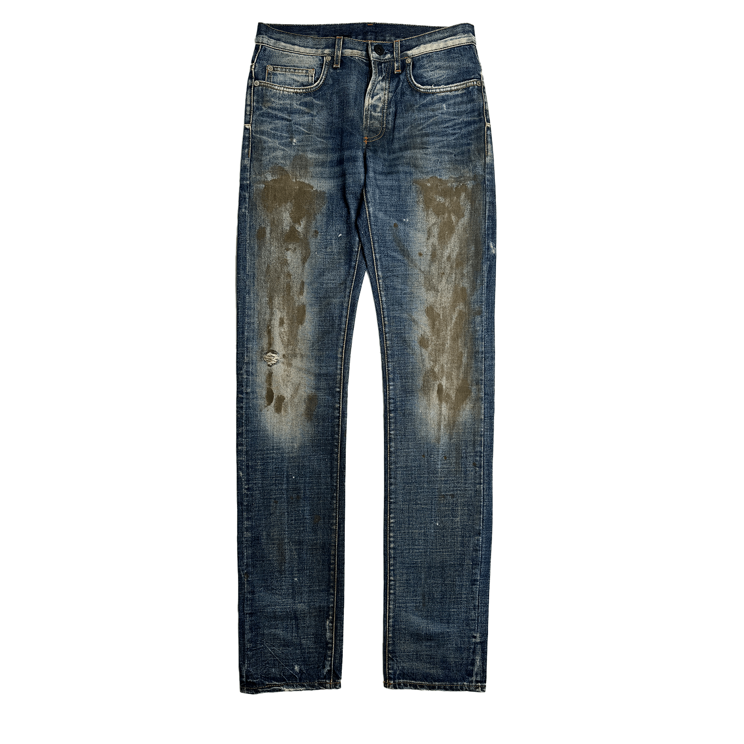 DIOR F/W 11 KRIS VAN ASSCHE RACK RAIL DENIM Menswear