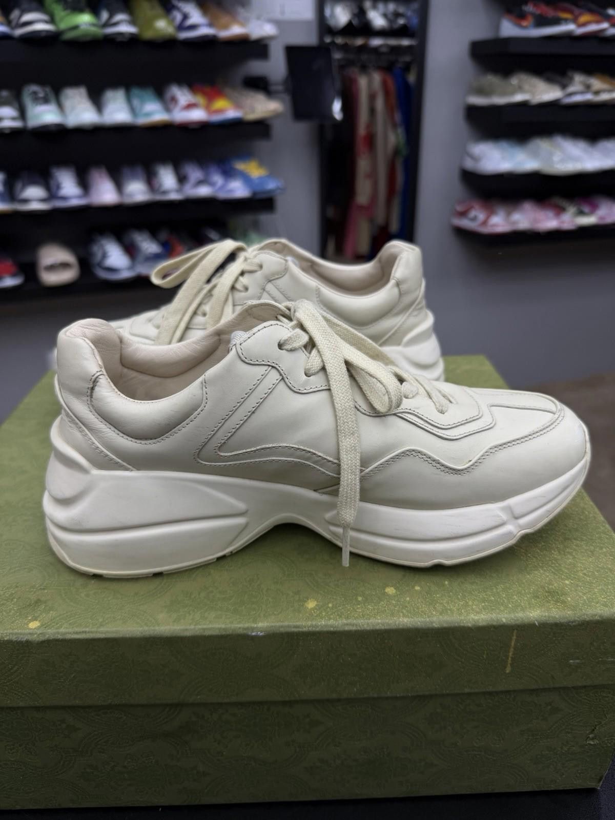 Gucci Authenthic- Gucci Rhyton Chunky Sneakers Women's 38G/8US Size US 8 / IT 38 - 11 Thumbnail