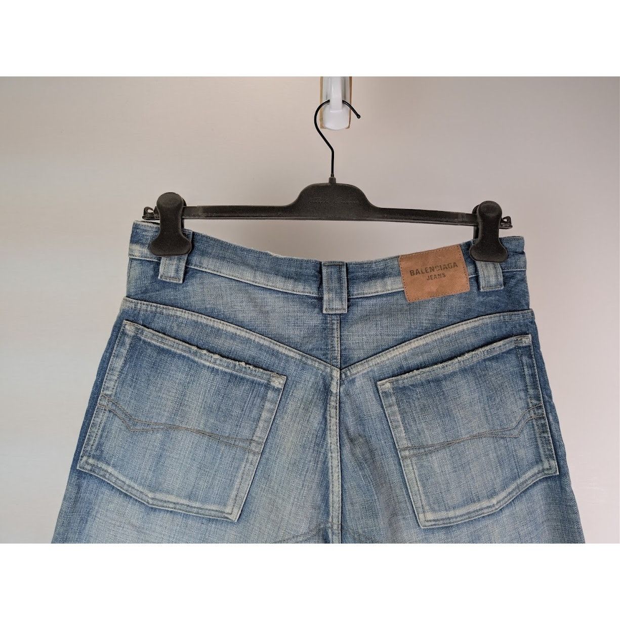 Balenciaga o1rshd1 Denim Shorts in Blue Size US 32 / EU 48 - 12 Thumbnail