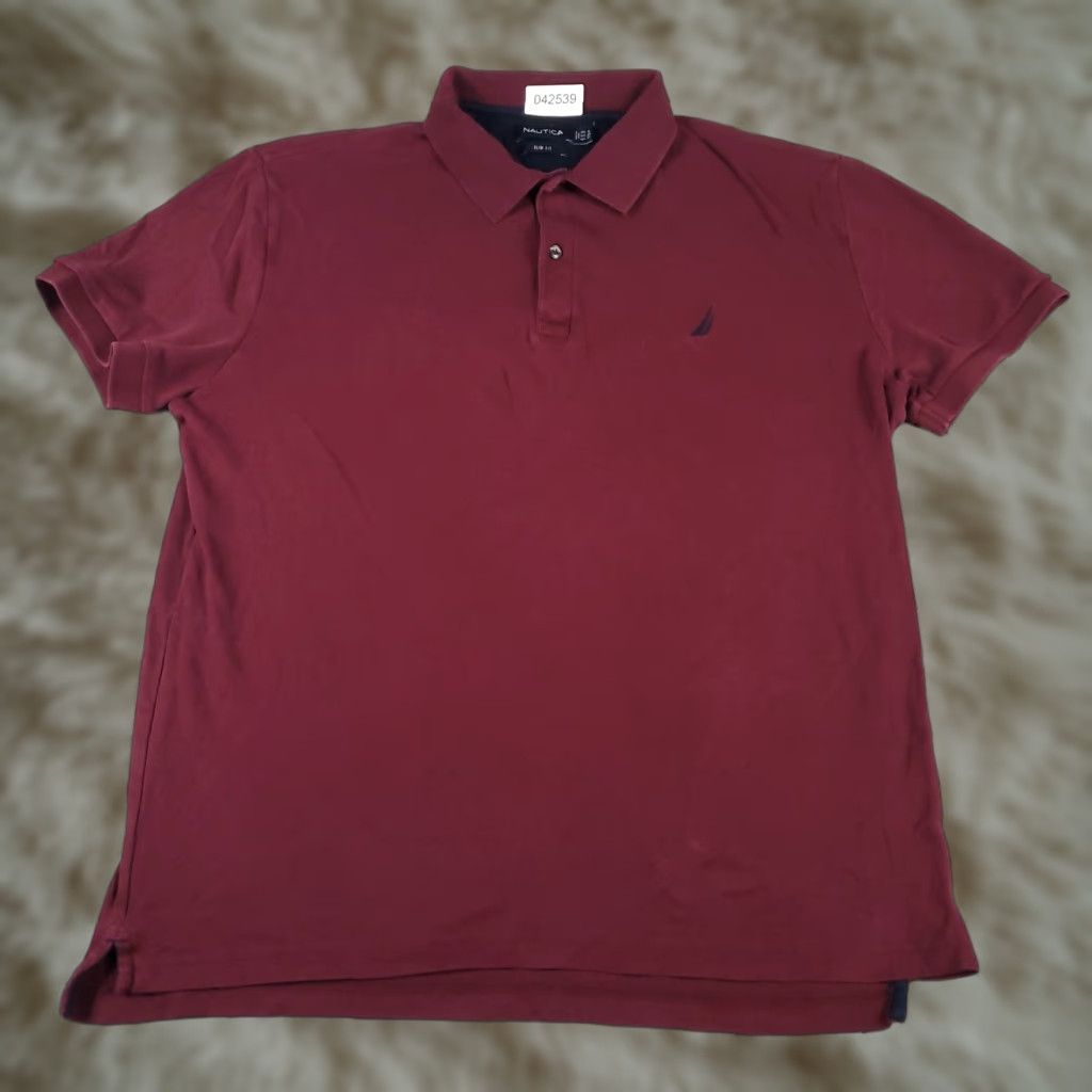 Nautica Nautica Polo Shirt Mens XL Red Size US XL / EU 56 / 4 - 1 Thumbnail