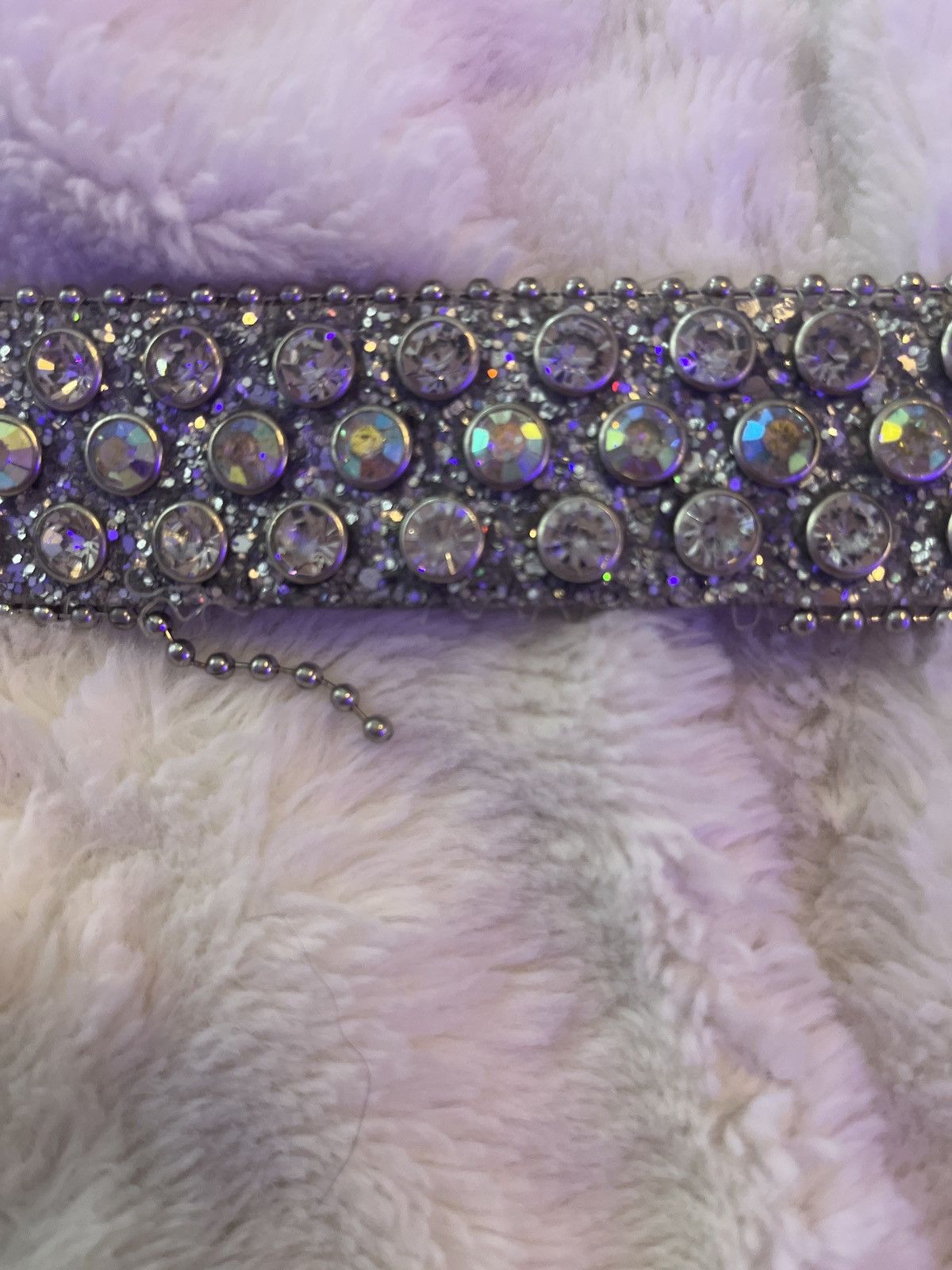Other Grey Bling Belt Size 28 - 2 Thumbnail