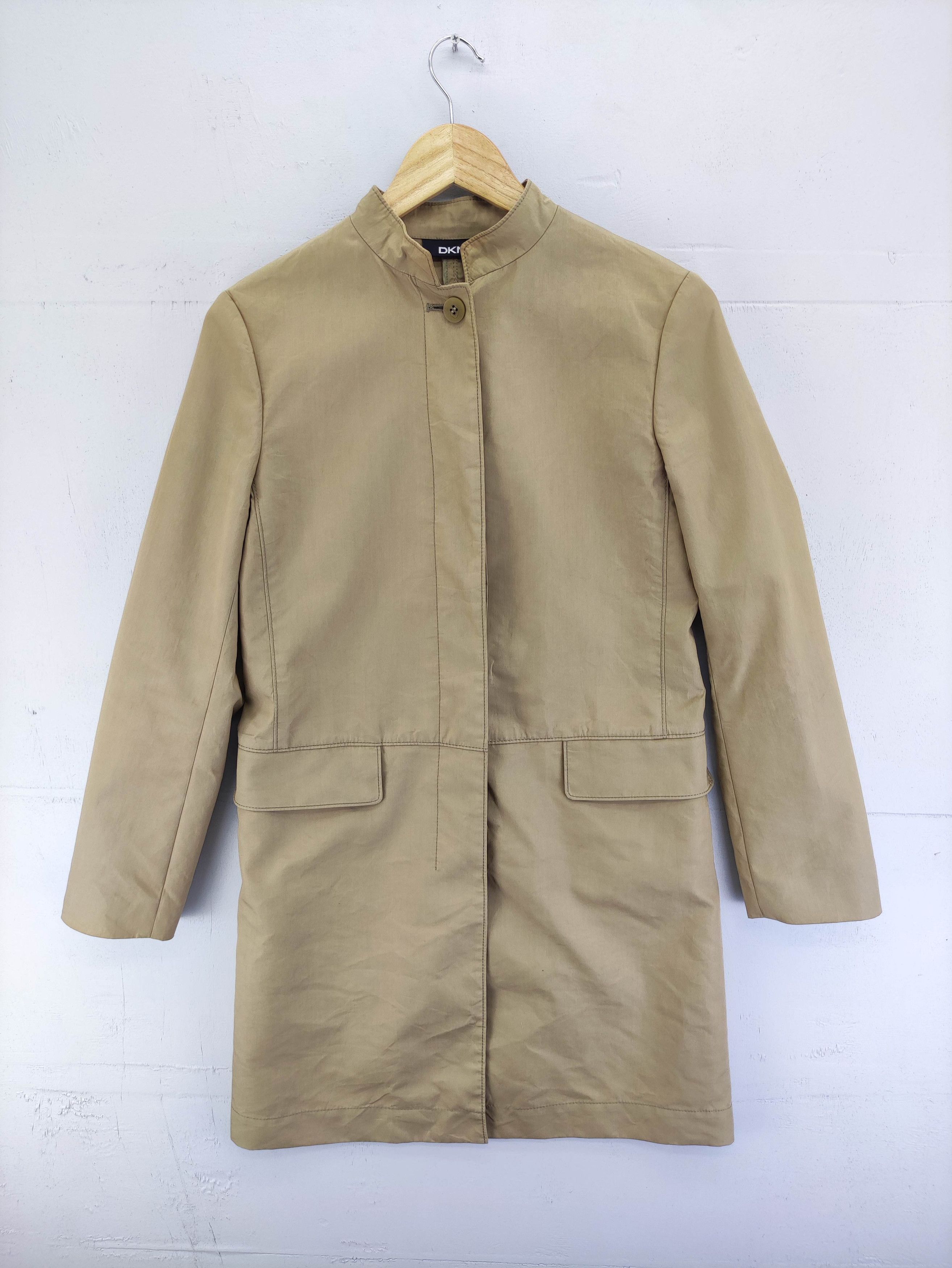 DKNY Vintage Dkny Long Coat Jacket Size XS / US 0-2 / IT 36-38 - 1 Thumbnail