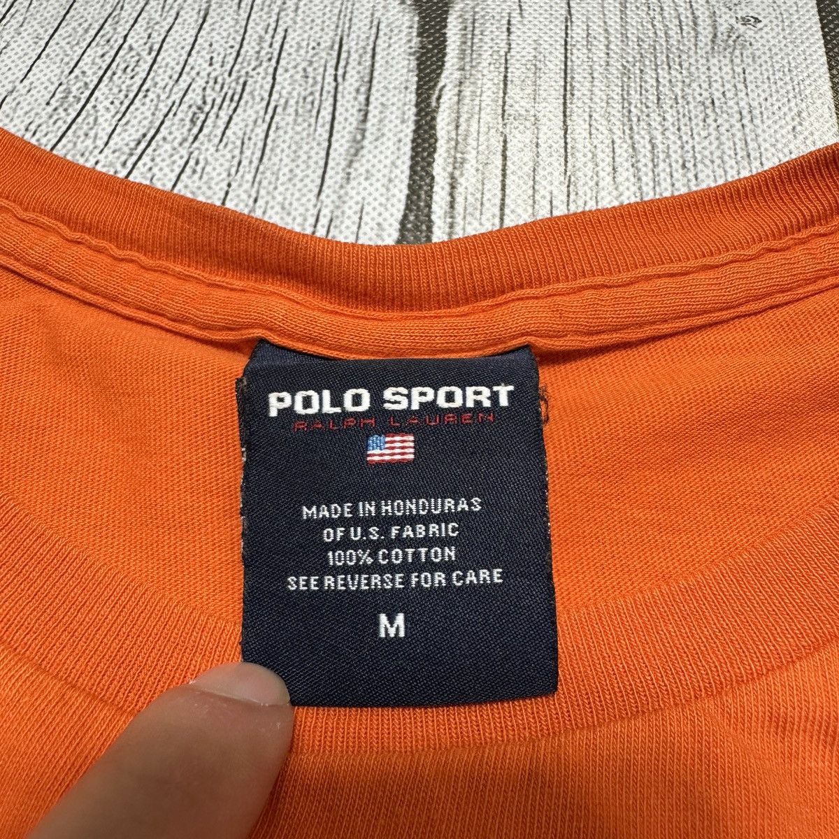 Polo Ralph Lauren × Vintage Vintage Polo Sport long sleeve tee Size US M / EU 48-50 / 2 - 5 Thumbnail