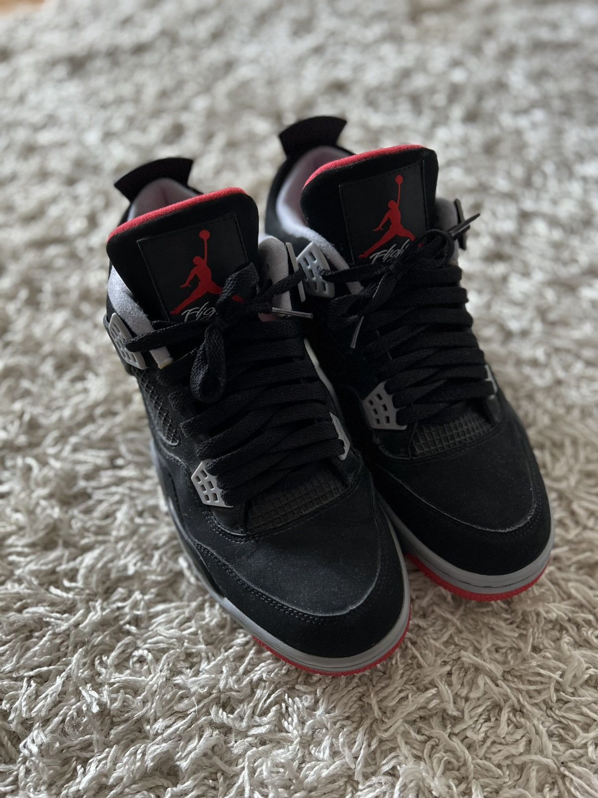 Jordan Brand Jordan 4 Bred size 10.5 Size US 10.5 / EU 43-44 - 10 Thumbnail