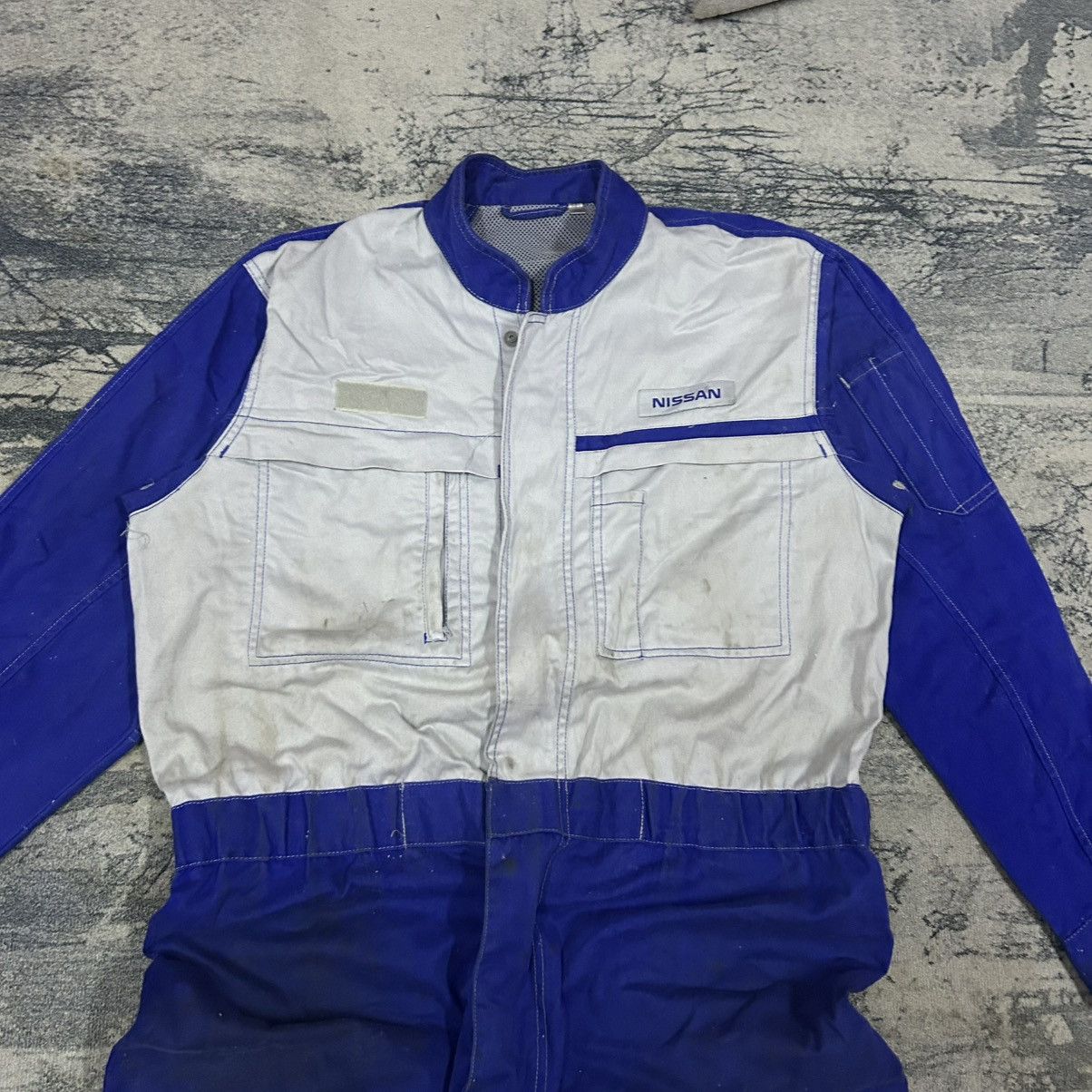 Japanese Brand Vintage Japan Nissan Foreman Worker Coveralls Size US 40 / EU 56 - 3 Thumbnail