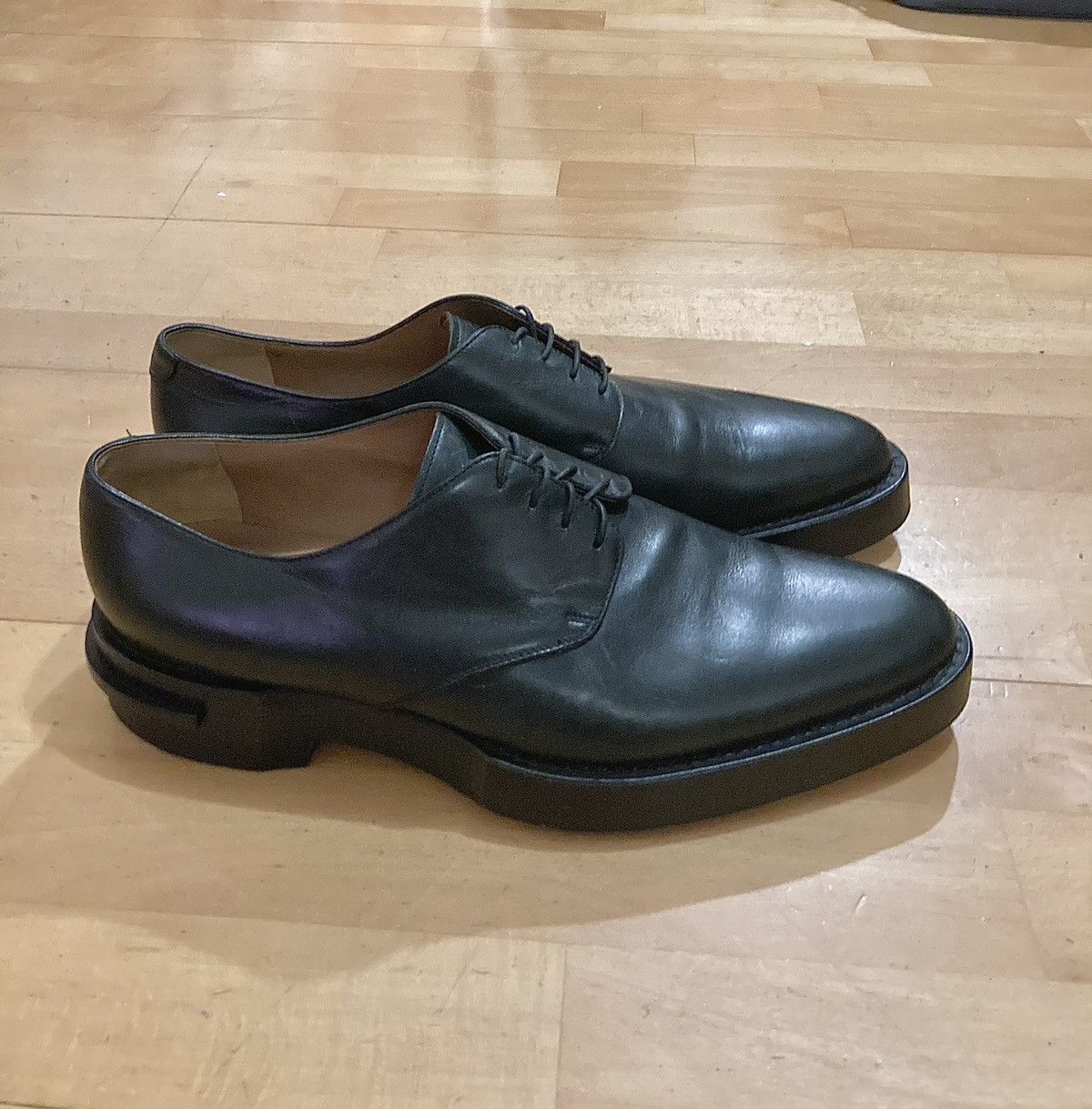 Jil Sander × Raf Simons Jil Sander FW08 runway by Raf Simons derby shoes Size US 10 / EU 43 - 2 Thumbnail