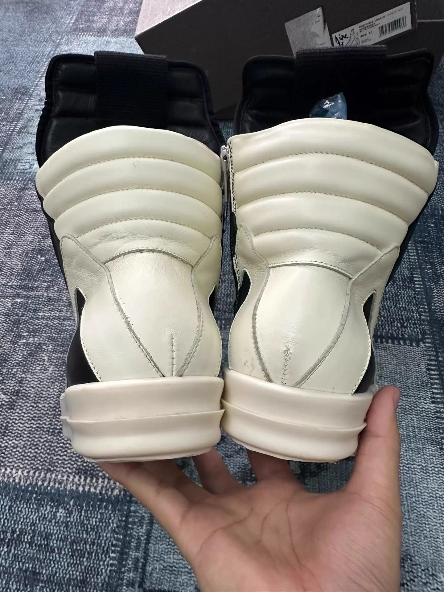 Rick Owens Rick Owens Mainline Inverted Triangle 41 (Worn 2x) Size US 8 / EU 41 - 5 Thumbnail