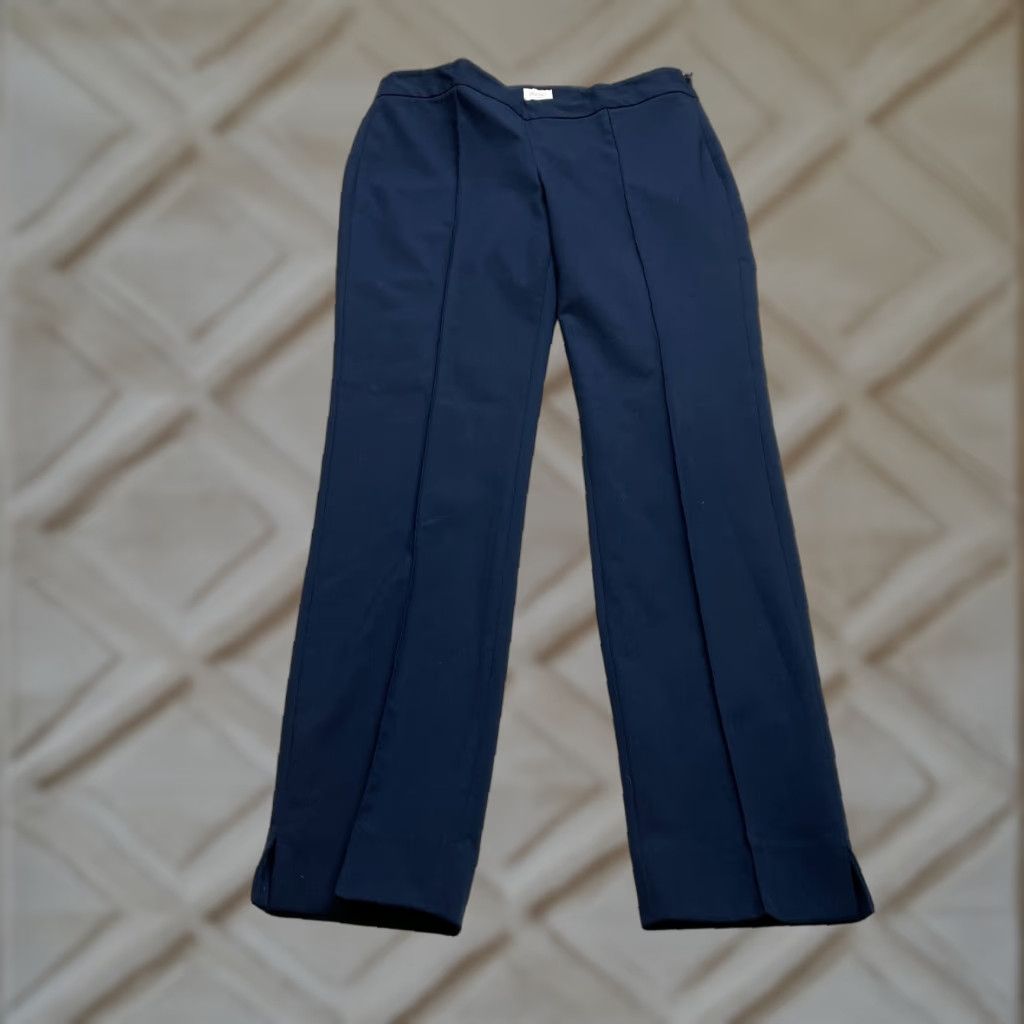 Laundry by Shelli Segal laundry by Shelli Segal Dress Pants Womens 6 Navy Blue Straight 32x30 Pants Casual Size 28" / US 6 / IT 42 - 1 Thumbnail
