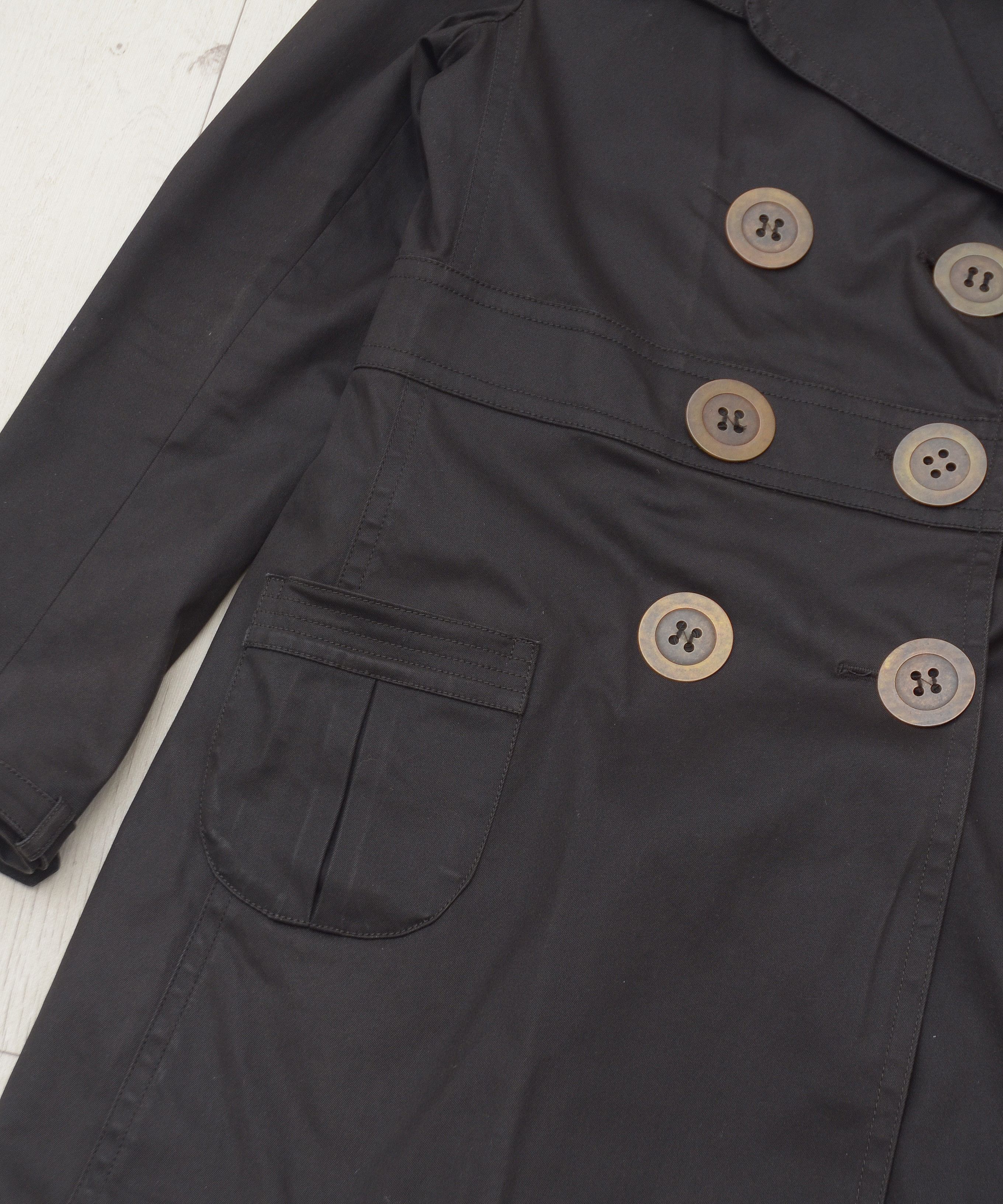 Burberry Luxury Brown Thomas Burberry Women Trench Coat Jacket Size L / US 10 / IT 46 - 4 Thumbnail