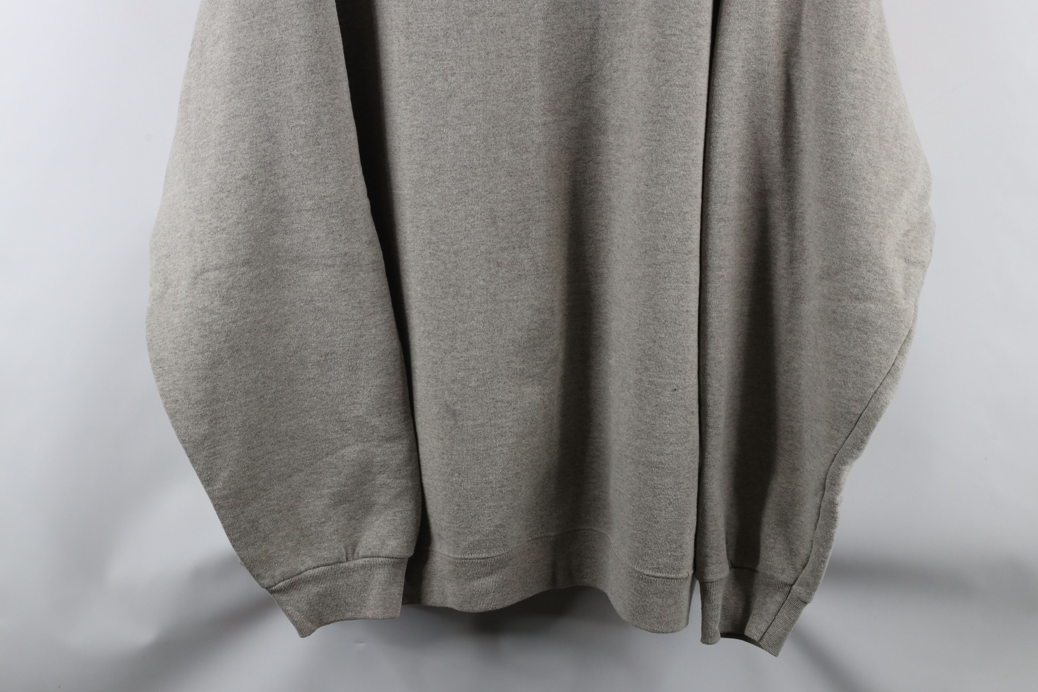 Vintage Vintage 90s Wilson Blank Heavyweight Sweatshirt Heather Gray Size US XXL / EU 58 / 5 - 3 Thumbnail