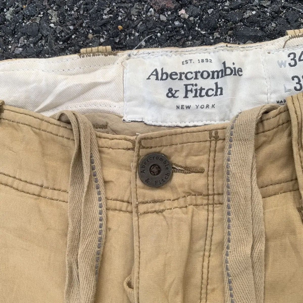 Abercrombie & Fitch 🔥BEST OFFER🔥Tactical Faded Trousers Big Multi Pocket Pants Size US 36 / EU 52 - 9 Thumbnail