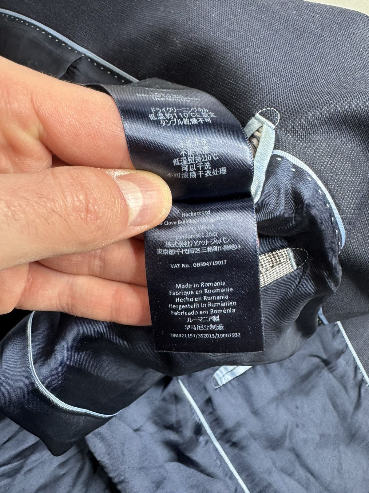 Hackett × Loro Piana Hachett Loro Piana blazer Size 40R - 8 Thumbnail